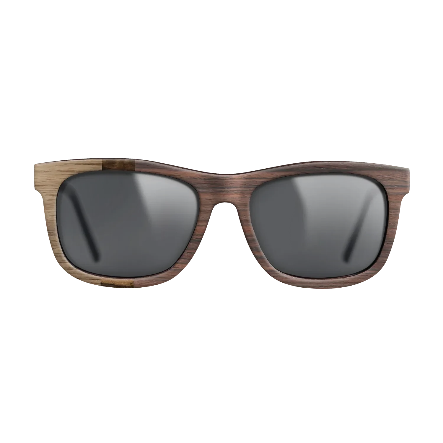 Walnut: Straight Grain,Walnut Burl,Rosewood Reconstituted,Ziricote Light Quartered: Bauhaus - The Hero - Square - SIRIS wood optic