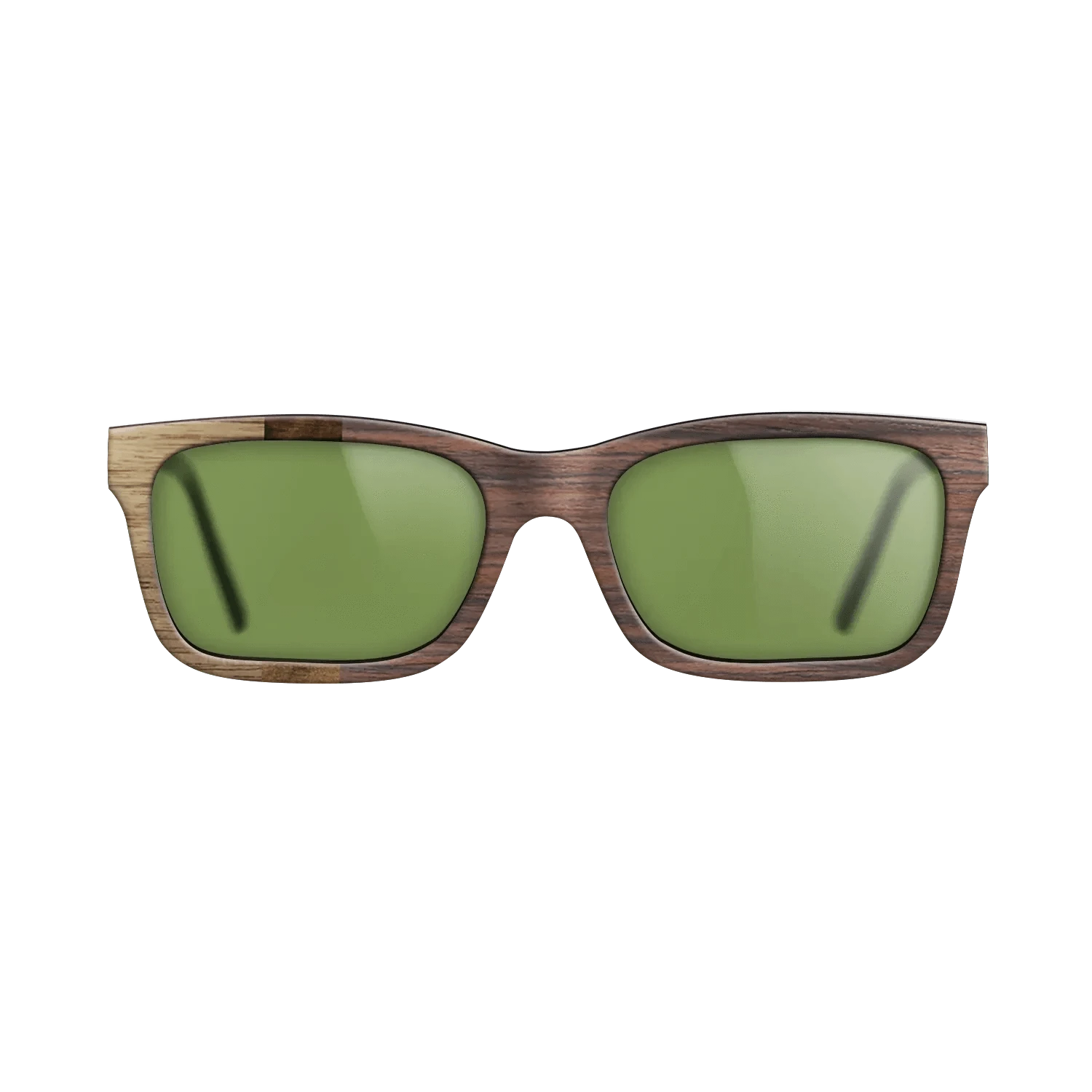 Walnut: Straight Grain,Walnut Burl,Rosewood Reconstituted,Ziricote Light Quartered: Bauhaus - The Sage - Rectangle - SIRIS wood optic