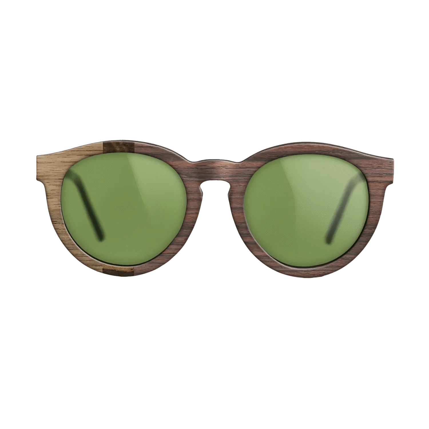 Walnut: Straight Grain,Walnut Burl,Rosewood Reconstituted,Ziricote Light Quartered: Bauhaus - The Rebel - Round - SIRIS wood optic