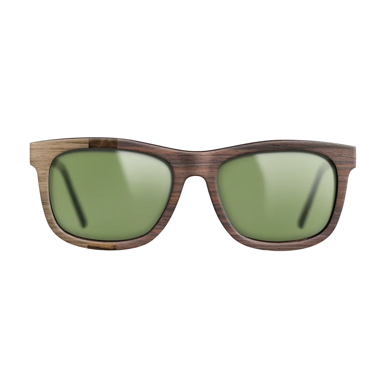 Walnut: Straight Grain,Walnut Burl,Rosewood Reconstituted,Ziricote Light Quartered: Bauhaus - The Hero - Square - SIRIS wood optic