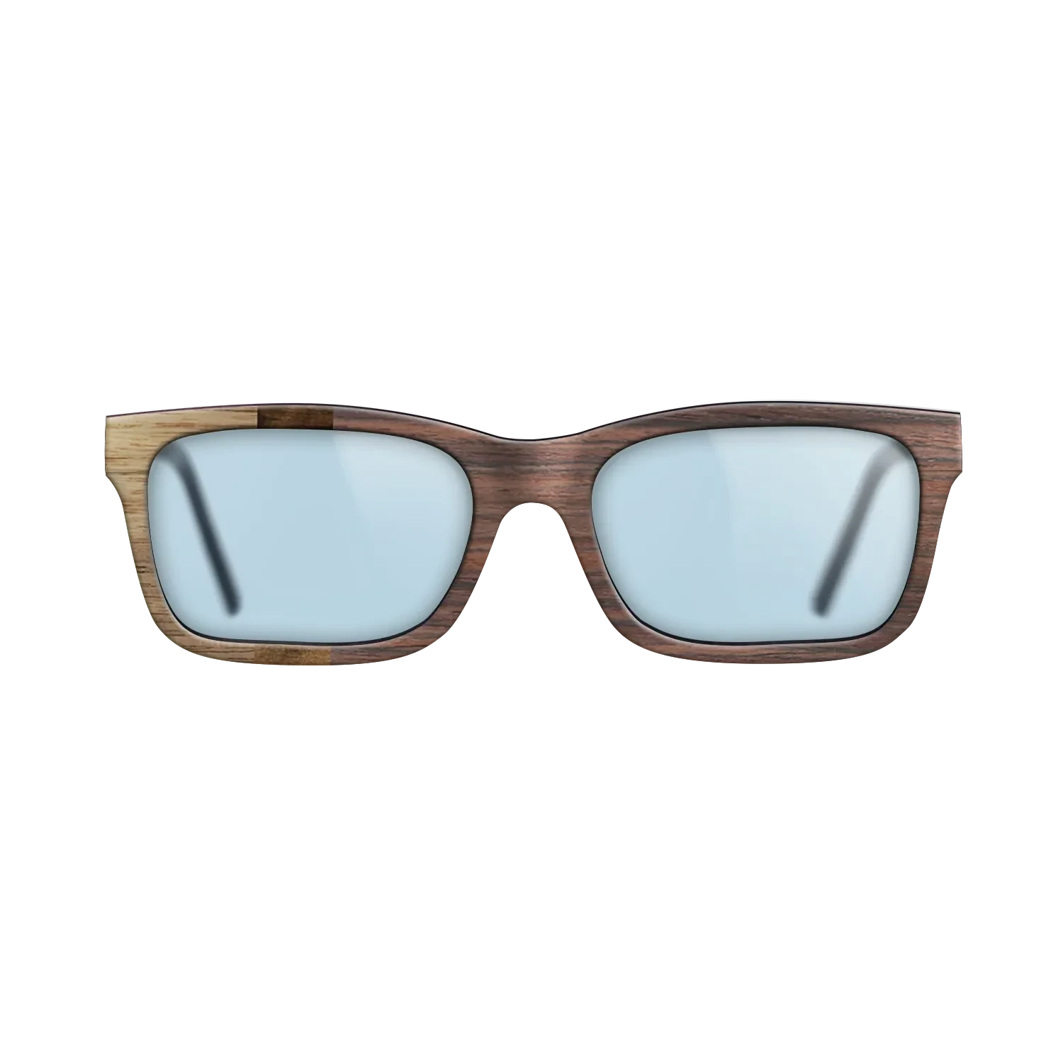 Walnut: Straight Grain,Walnut Burl,Rosewood Reconstituted,Ziricote Light Quartered: Bauhaus - The Sage - Rectangle - SIRIS wood optic