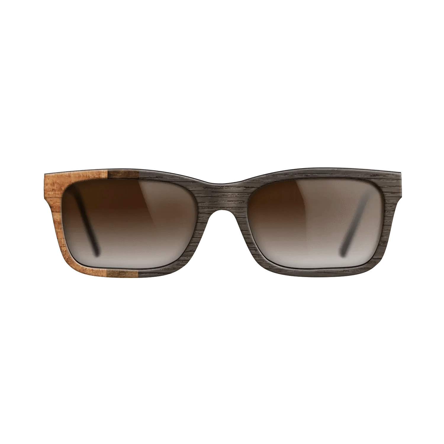 Koa,Ziricote Light Quartered,Fumed Oak: Bauhaus - The Sage - Rectangle - SIRIS wood optic