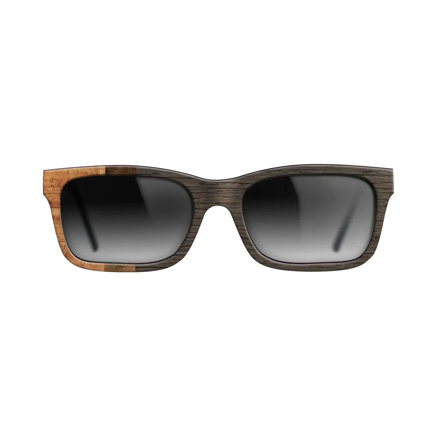 Koa,Ziricote Light Quartered,Fumed Oak: Bauhaus - The Sage - Rectangle - SIRIS wood optic