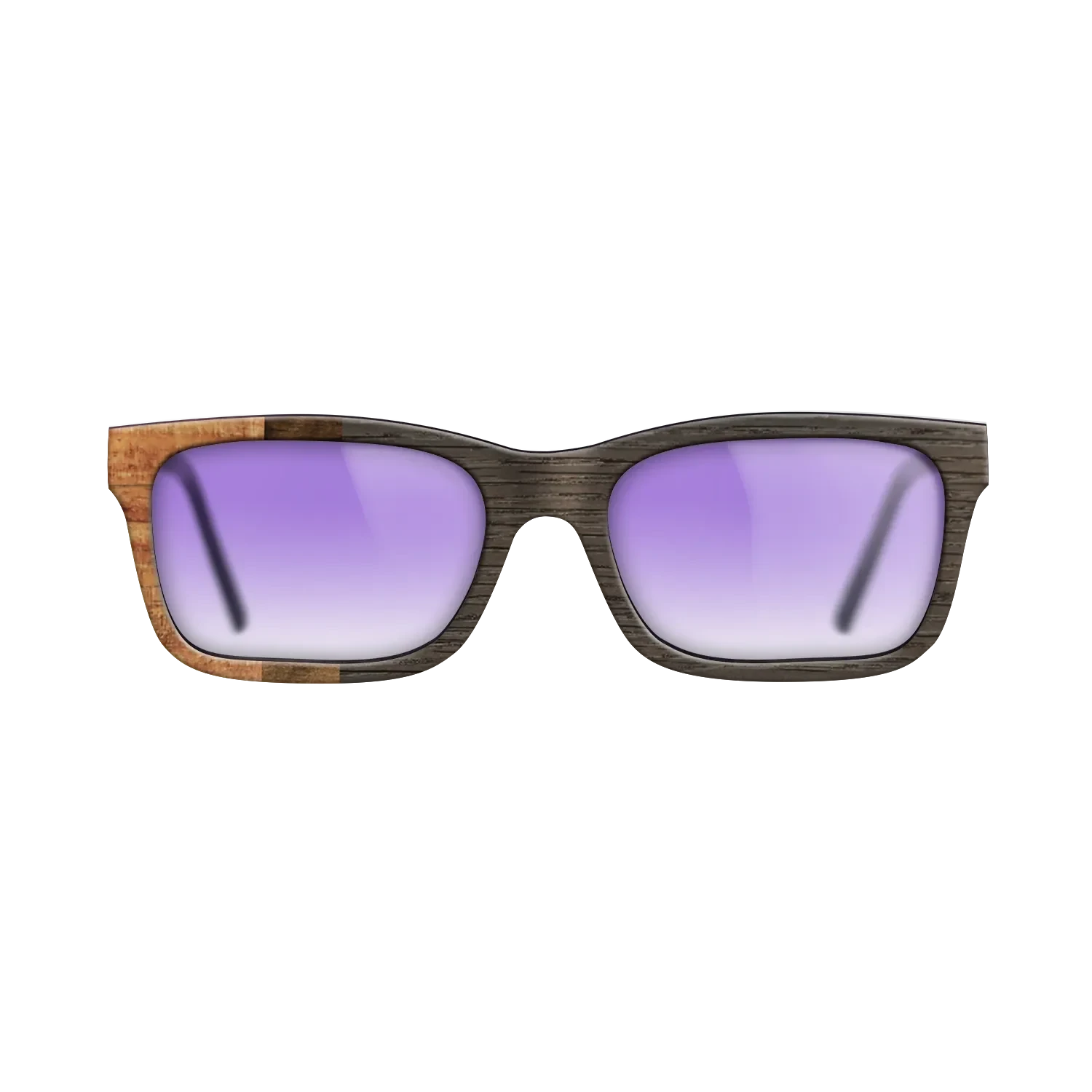 Koa,Ziricote Light Quartered,Fumed Oak: Bauhaus - The Sage - Rectangle - SIRIS wood optic