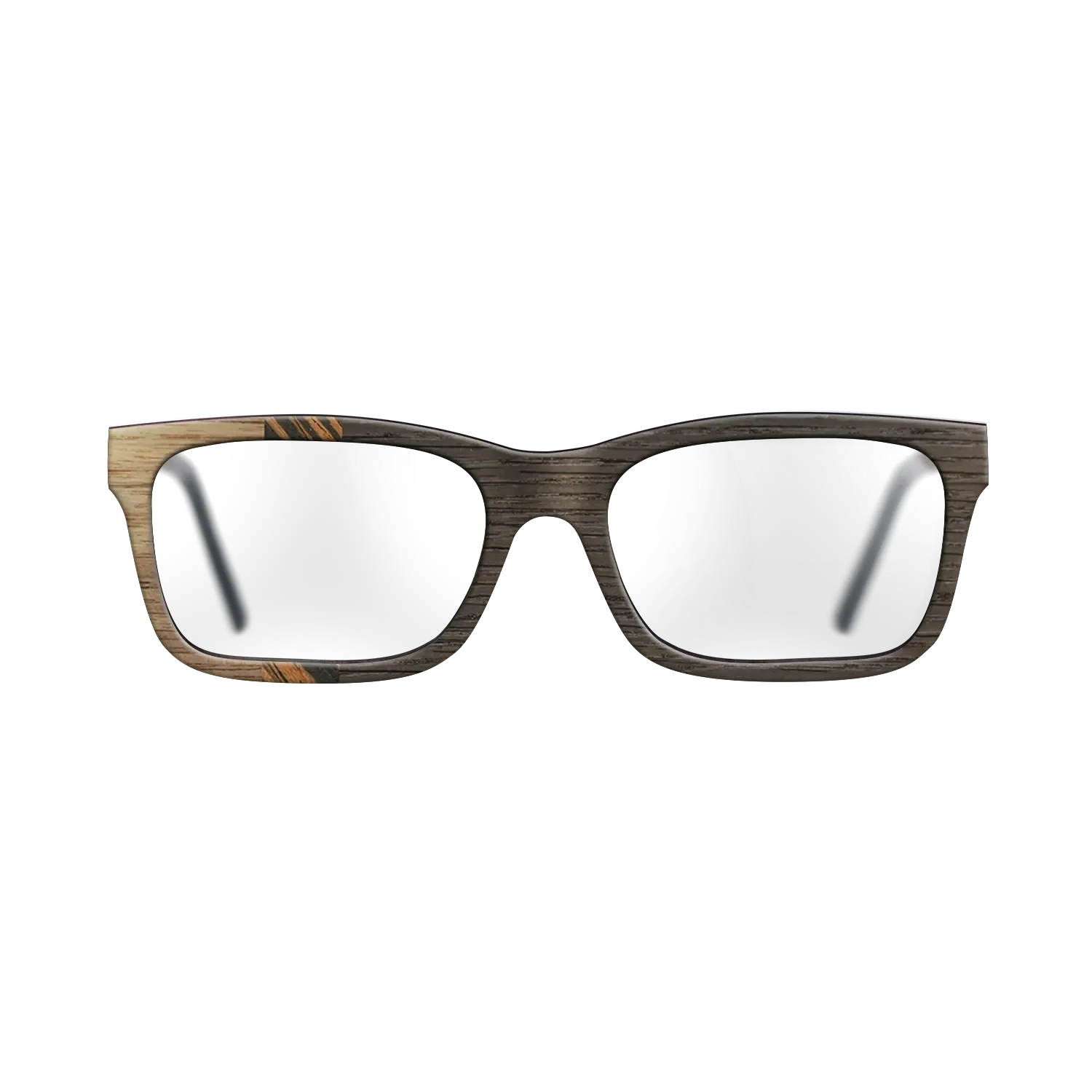 Walnut: Straight Grain,Italian Ebony,Fumed Oak: Bauhaus - The Sage - Rectangle - SIRIS wood optic