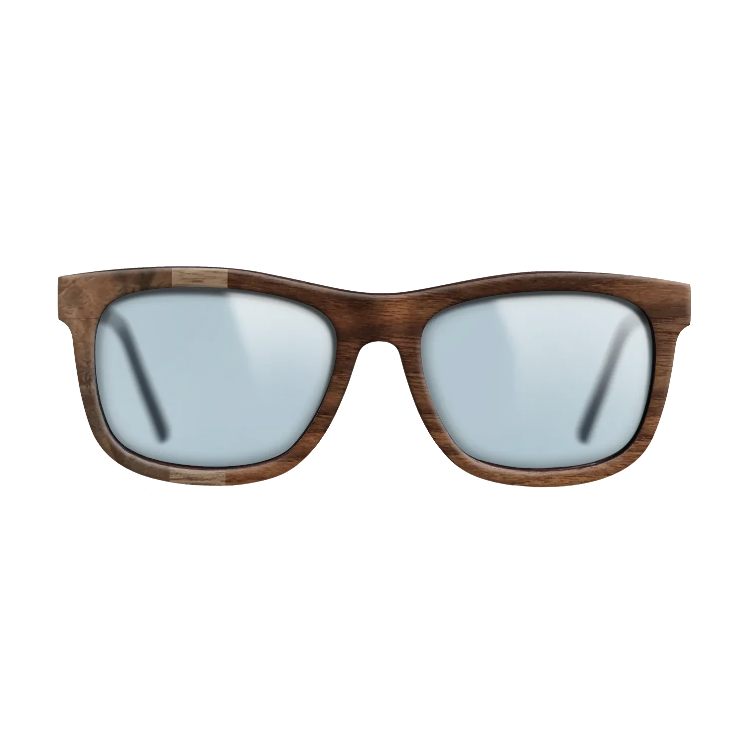 Walnut Burl,Walnut: Straight Grain,Walnut Claro Dark: Angle Cut - The Hero - Square - SIRIS wood optic