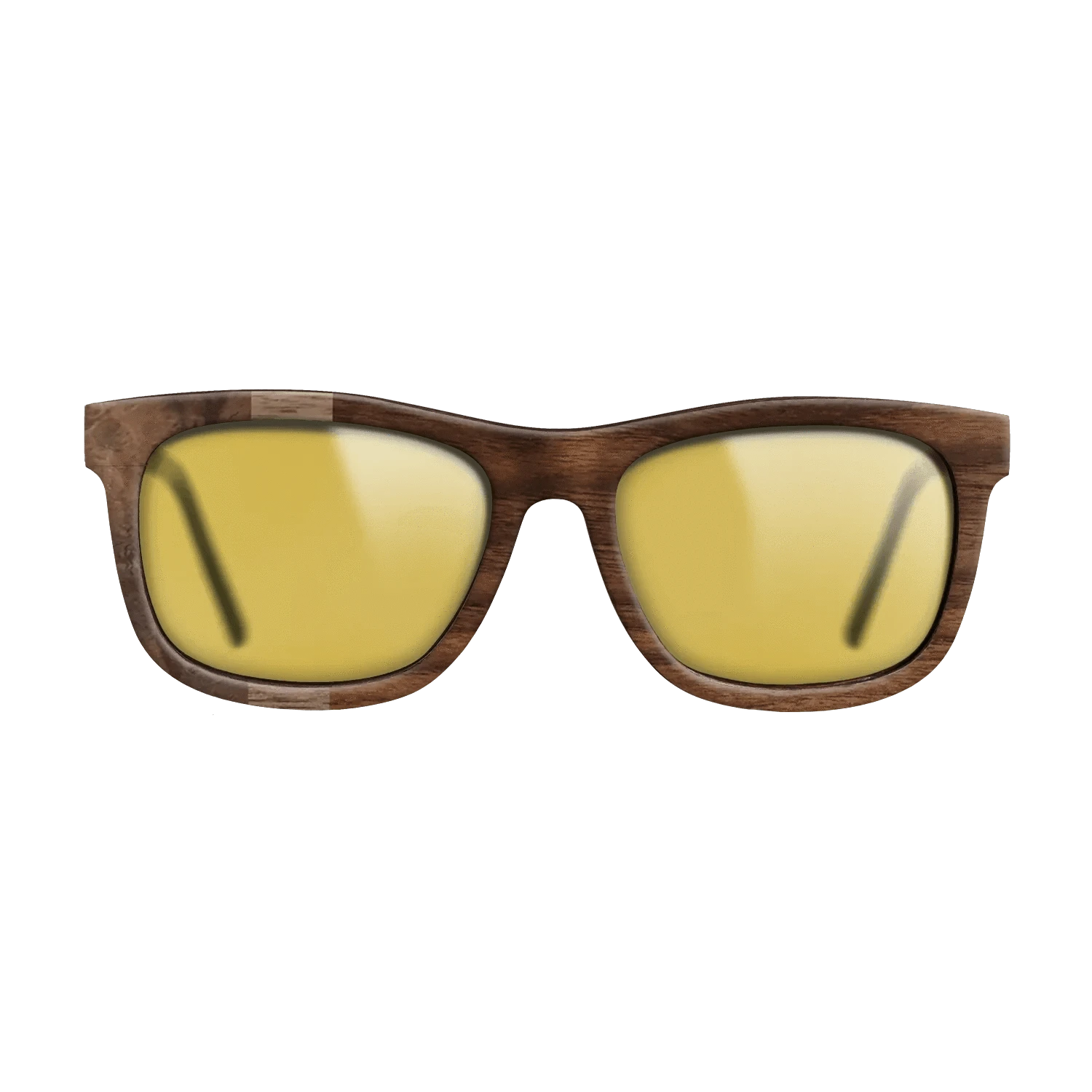 Walnut Burl,Walnut: Straight Grain,Walnut Claro Dark: Angle Cut - The Hero - Square - SIRIS wood optic