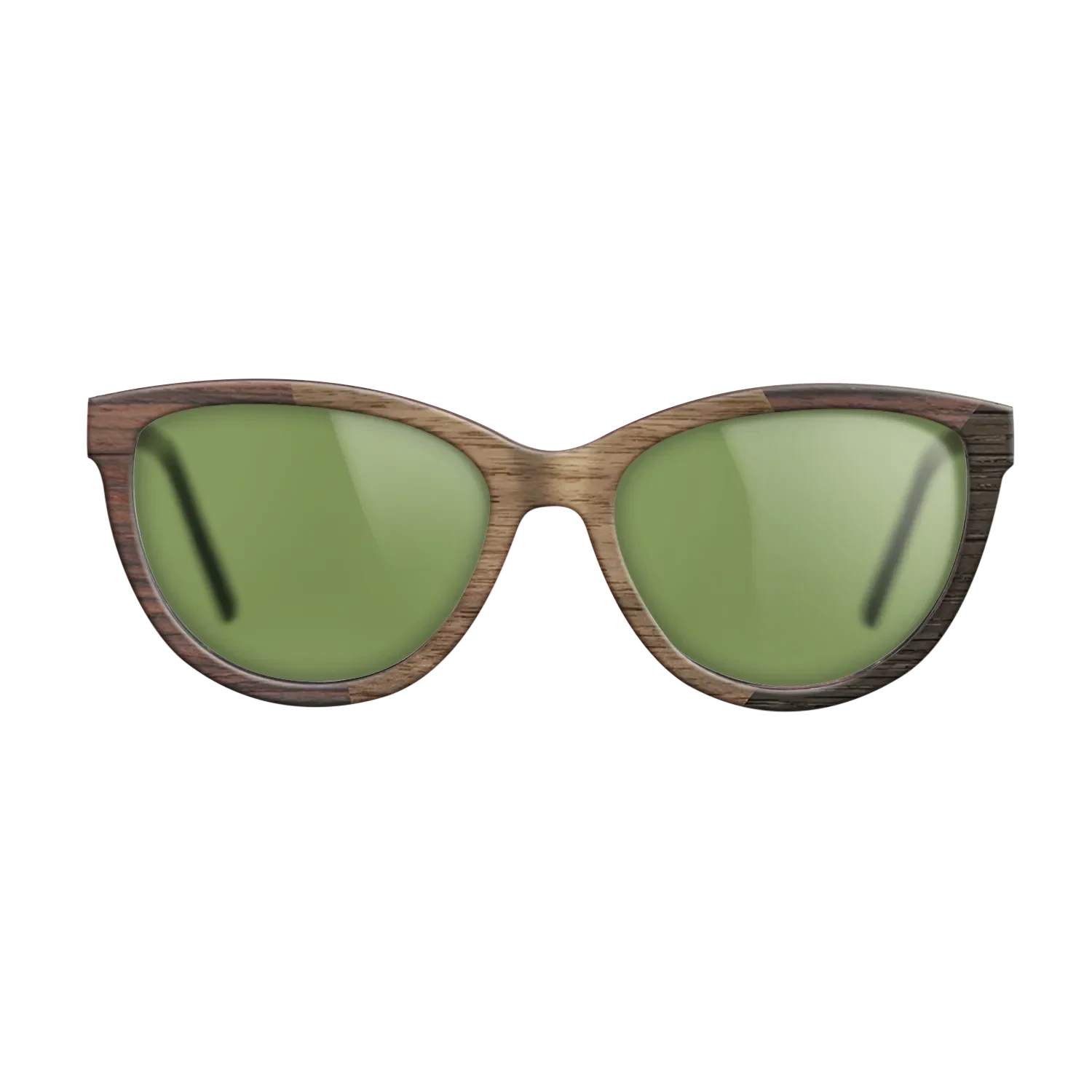 Walnut: Straight Grain,Rosewood Reconstituted,Fumed Oak: Angle Cut - The Maiden - Cat - SIRIS wood optic