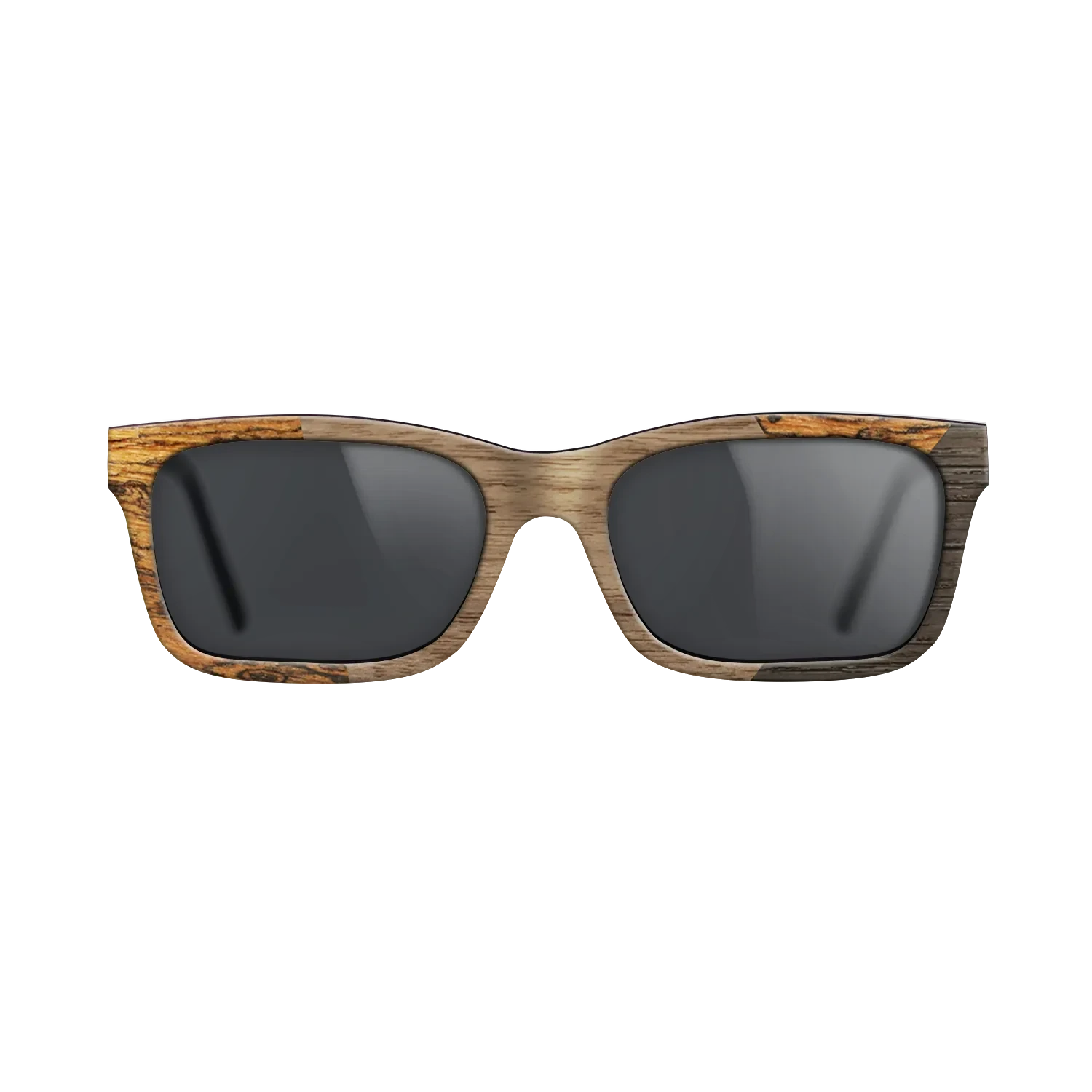 Walnut: Straight Grain,Bocote,Fumed Oak: Angle Cut - The Sage - Rectangle - SIRIS wood optic