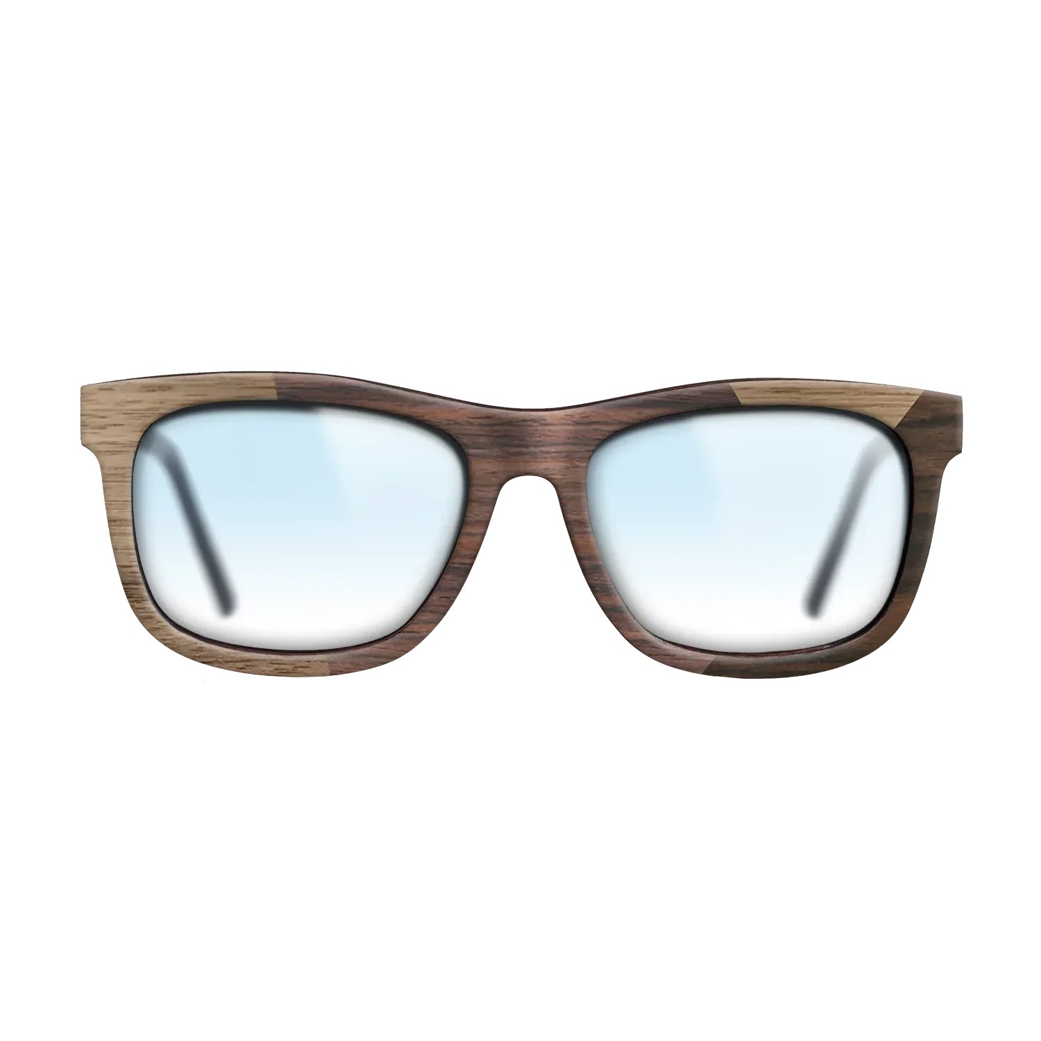 Rosewood Reconstituted,Walnut: Straight Grain,Ziricote Dark Quartered: Angle Cut - The Hero - Square - SIRIS wood optic