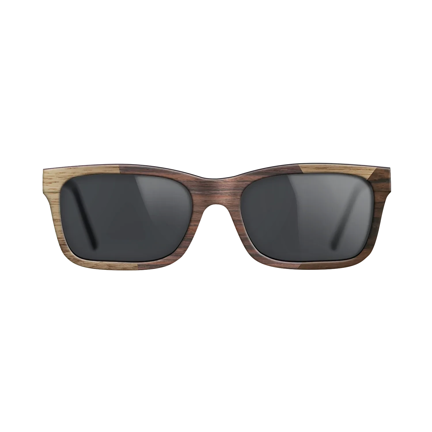 Rosewood Reconstituted,Walnut: Straight Grain,Ziricote Dark Quartered: Angle Cut - The Sage - Rectangle - SIRIS wood optic