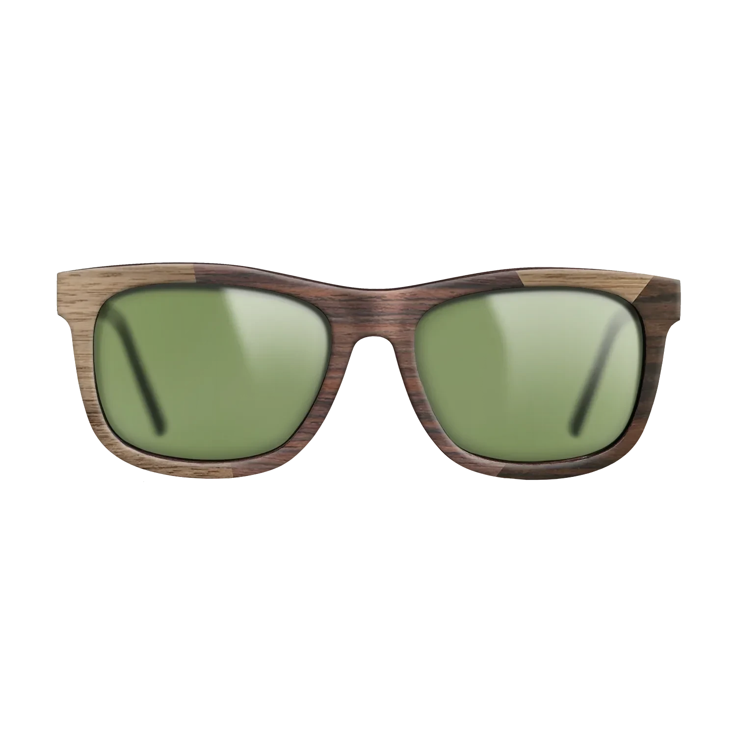 Rosewood Reconstituted,Walnut: Straight Grain,Ziricote Dark Quartered: Angle Cut - The Hero - Square - SIRIS wood optic