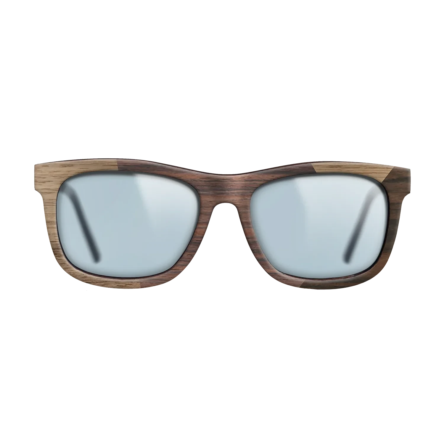 Rosewood Reconstituted,Walnut: Straight Grain,Ziricote Dark Quartered: Angle Cut - The Hero - Square - SIRIS wood optic