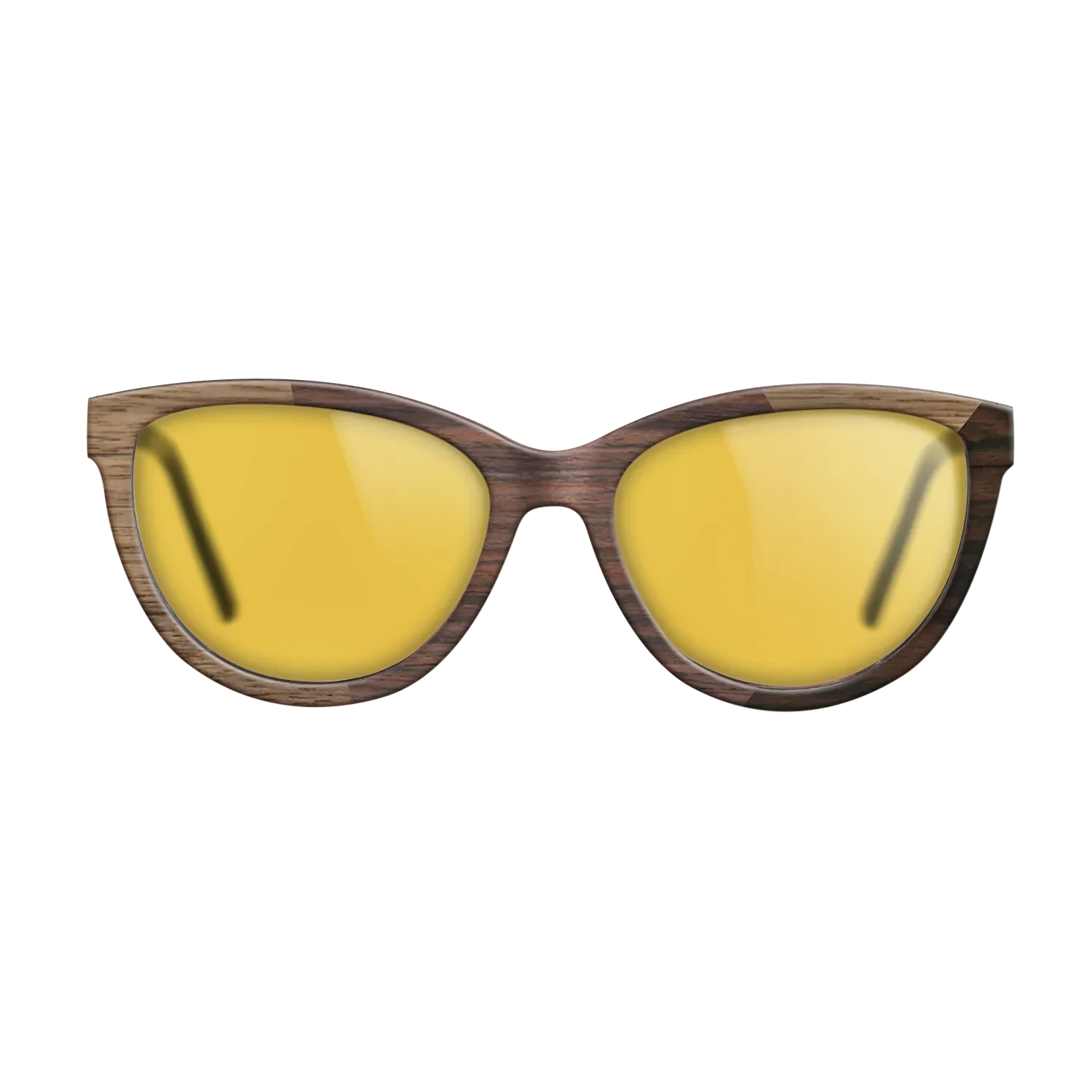 Rosewood Reconstituted,Walnut: Straight Grain,Ziricote Dark Quartered: Angle Cut - The Maiden - Cat - SIRIS wood optic