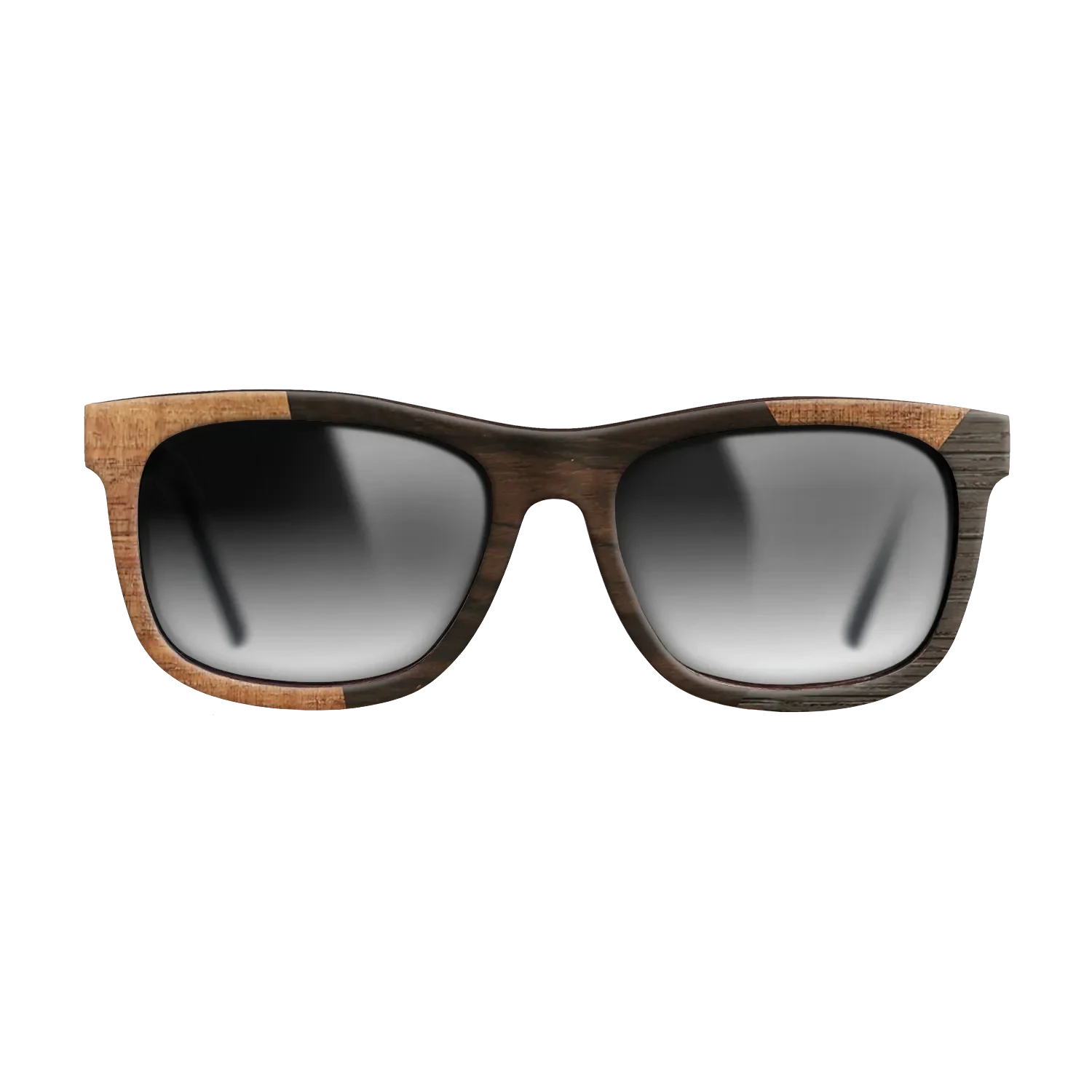 Ziricote Dark Quartered,Koa,Fumed Oak: Angle Cut - The Hero - Square - SIRIS wood optic