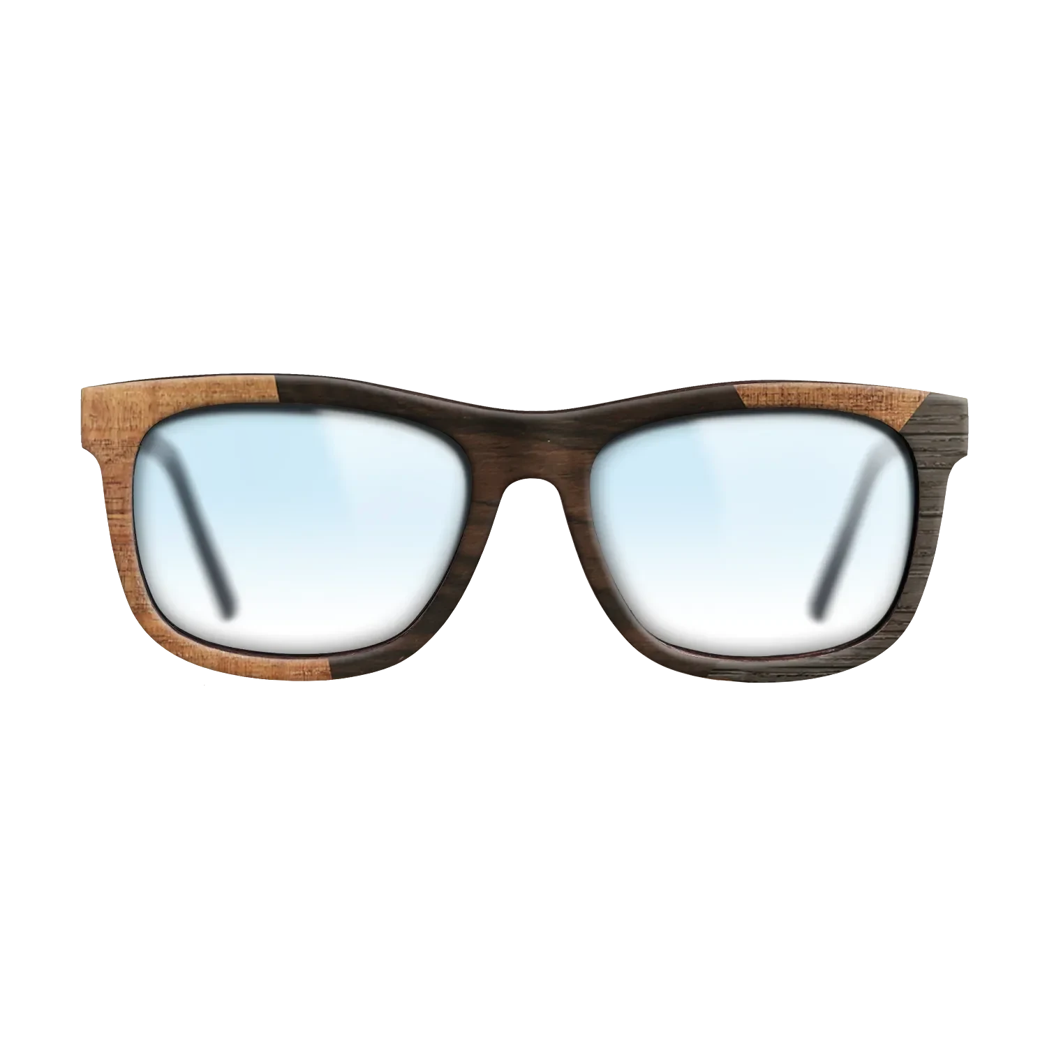 Ziricote Dark Quartered,Koa,Fumed Oak: Angle Cut - The Hero - Square - SIRIS wood optic