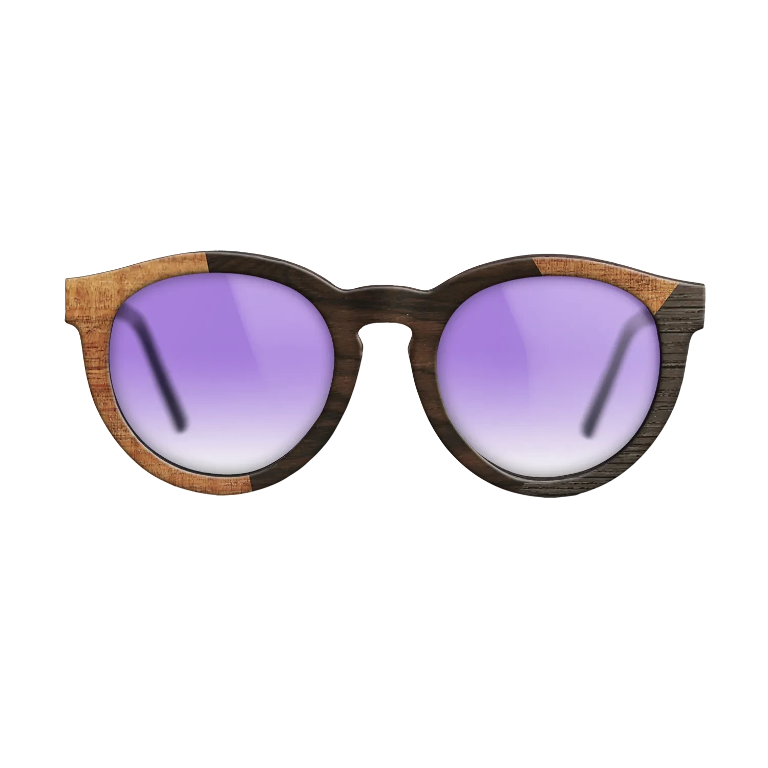 Ziricote Dark Quartered,Koa,Fumed Oak: Angle Cut - The Rebel - Round - SIRIS wood optic