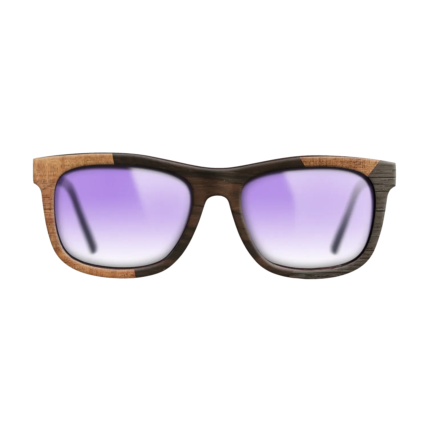 Ziricote Dark Quartered,Koa,Fumed Oak: Angle Cut - The Hero - Square - SIRIS wood optic