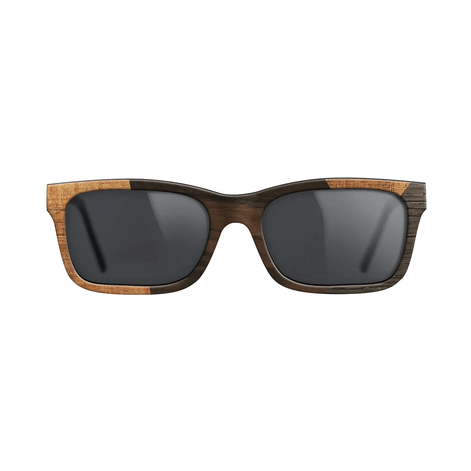 Ziricote Dark Quartered,Koa,Fumed Oak: Angle Cut - The Sage - Rectangle - SIRIS wood optic