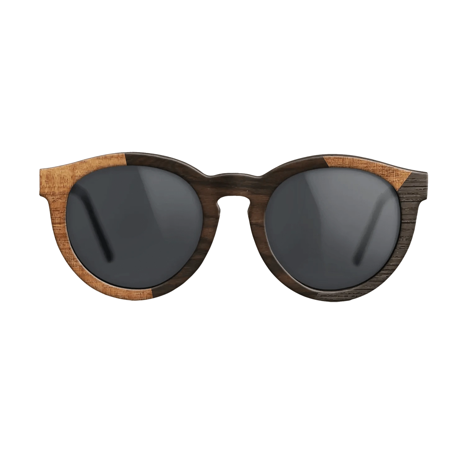 Ziricote Dark Quartered,Koa,Fumed Oak: Angle Cut - The Rebel - Round - SIRIS wood optic