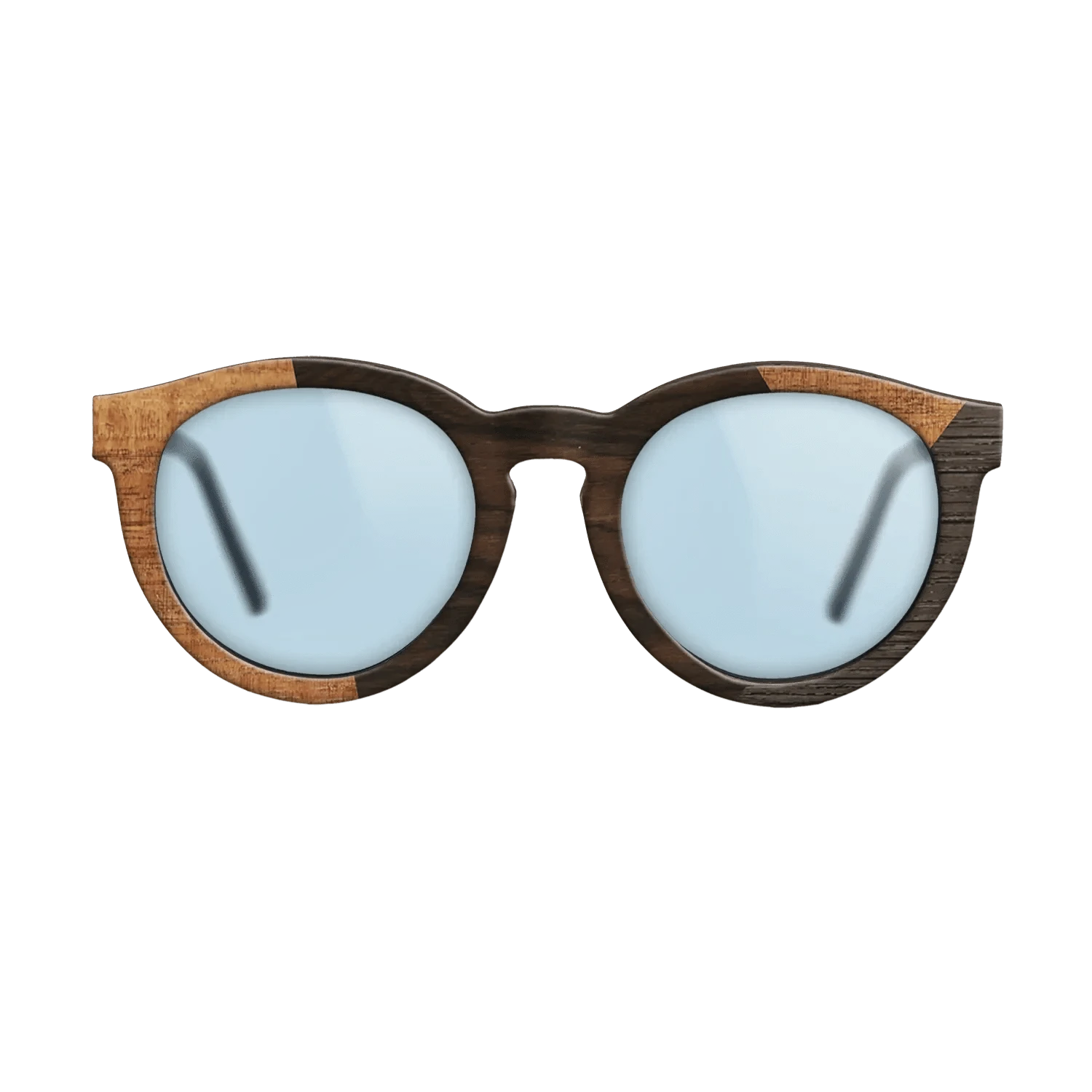 Ziricote Dark Quartered,Koa,Fumed Oak: Angle Cut - The Rebel - Round - SIRIS wood optic