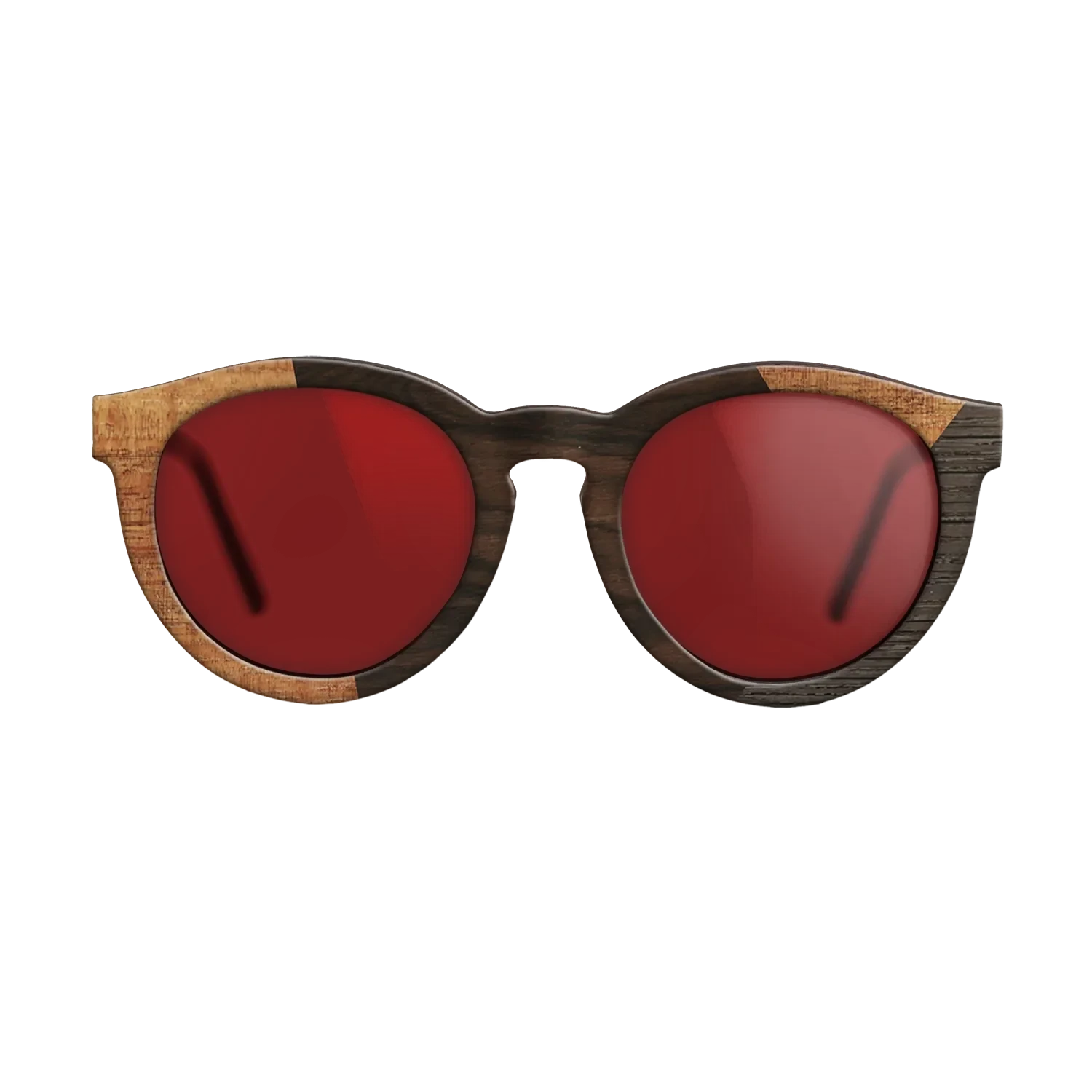 Ziricote Dark Quartered,Koa,Fumed Oak: Angle Cut - The Rebel - Round - SIRIS wood optic
