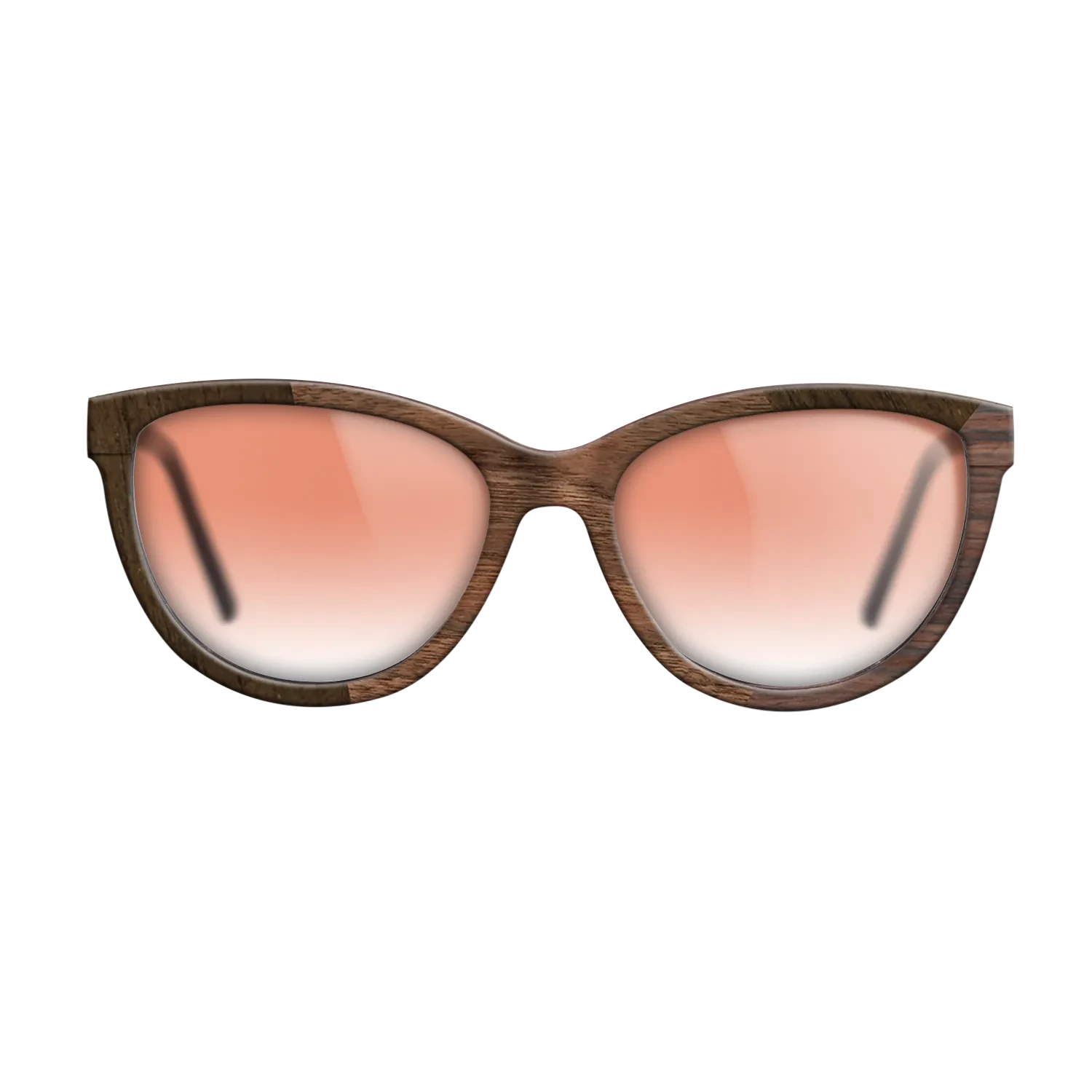 Walnut Claro Dark,Ziricote Light Quartered,Santos Rosewood Dark: Angle Cut - The Maiden - Cat - SIRIS wood optic