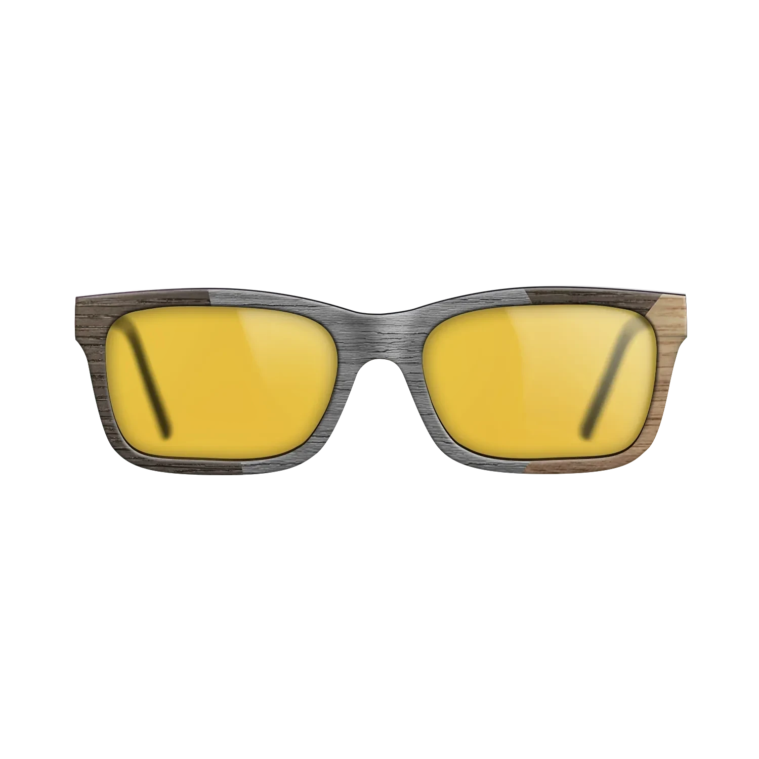 Poplar Dyed: Grey,Fumed Oak,Walnut: Straight Grain: Angle Cut - The Sage - Rectangle - SIRIS wood optic