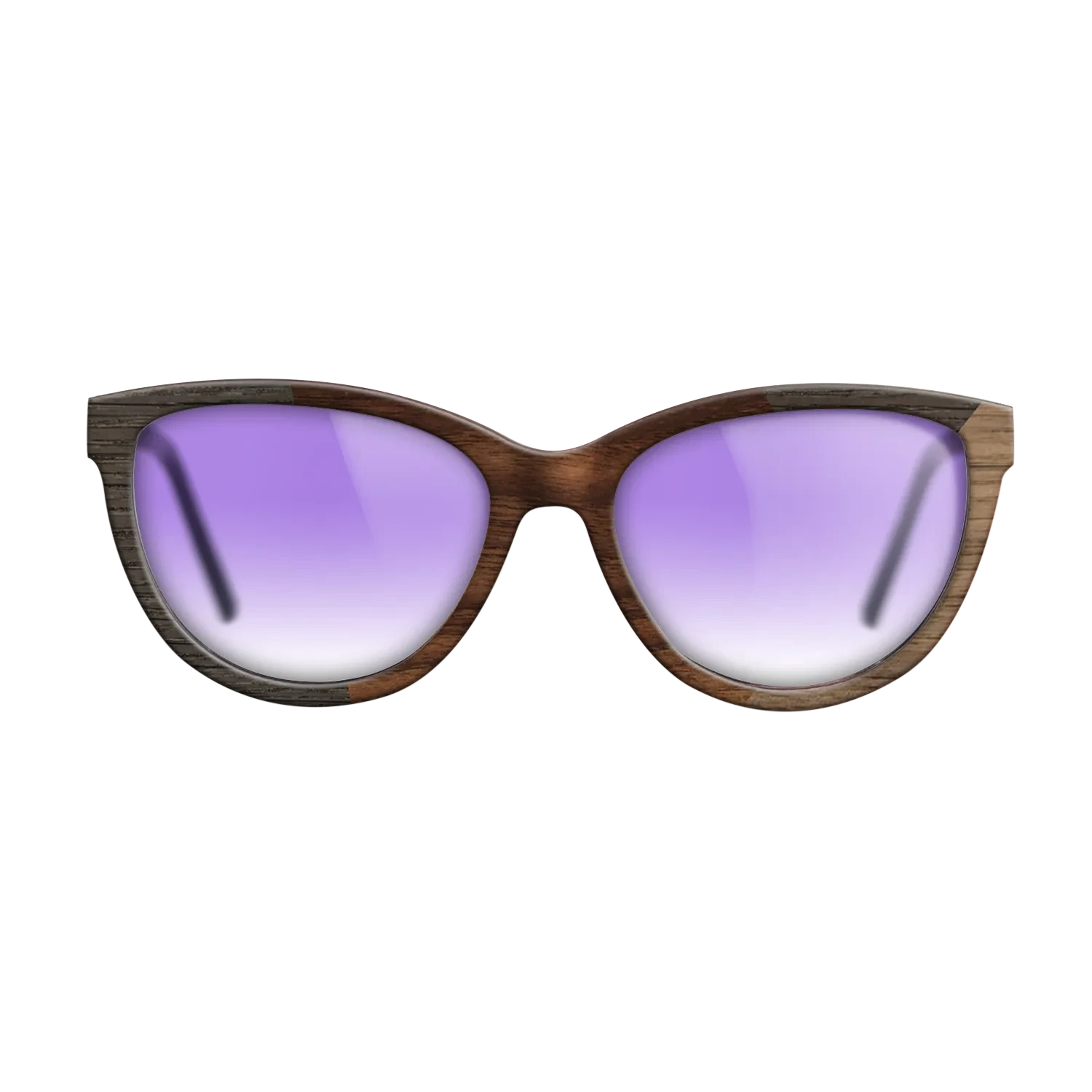 Walnut Claro Dark,Fumed Oak,Walnut: Straight Grain: Angle Cut - The Maiden - Cat - SIRIS wood optic