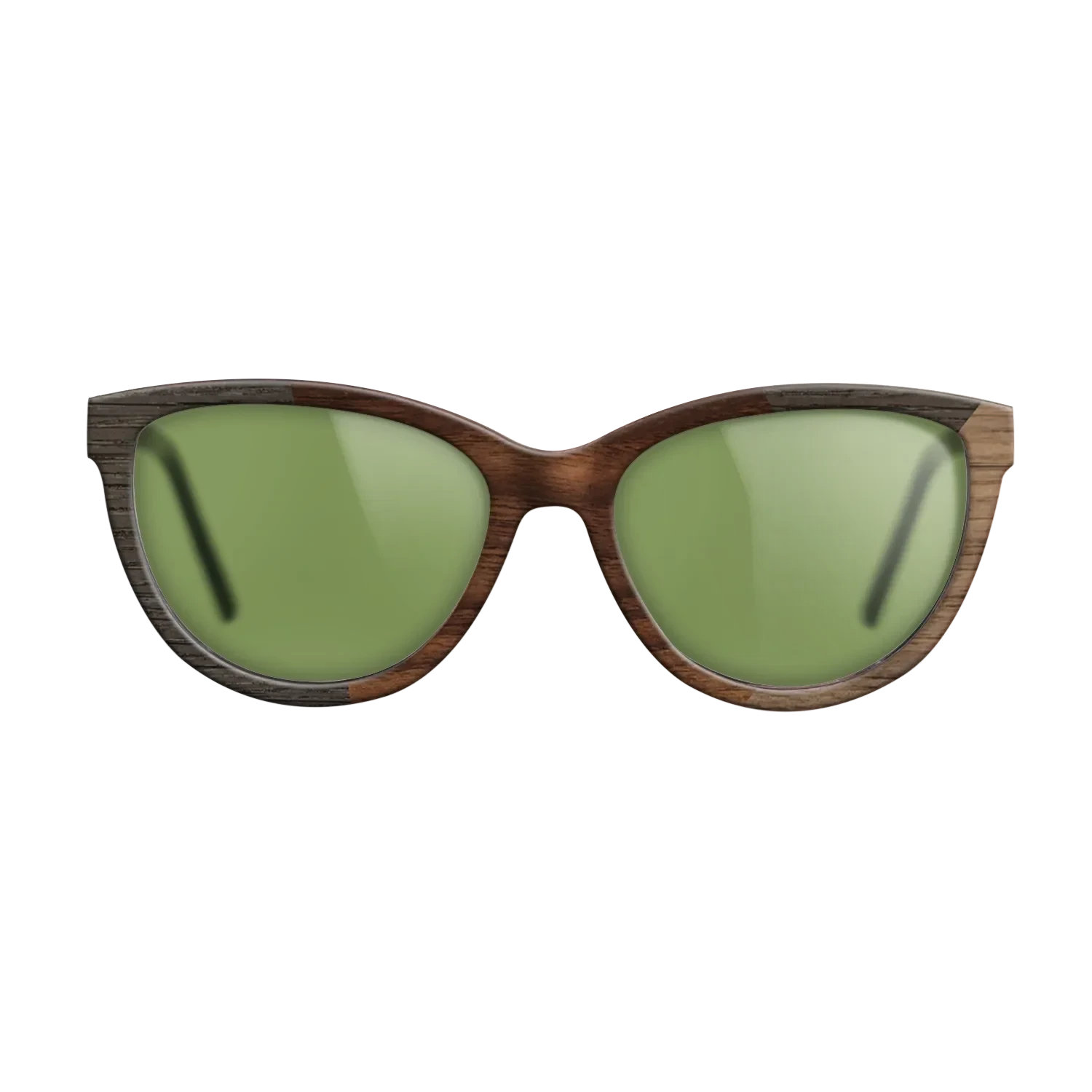 Walnut Claro Dark,Fumed Oak,Walnut: Straight Grain: Angle Cut - The Maiden - Cat - SIRIS wood optic