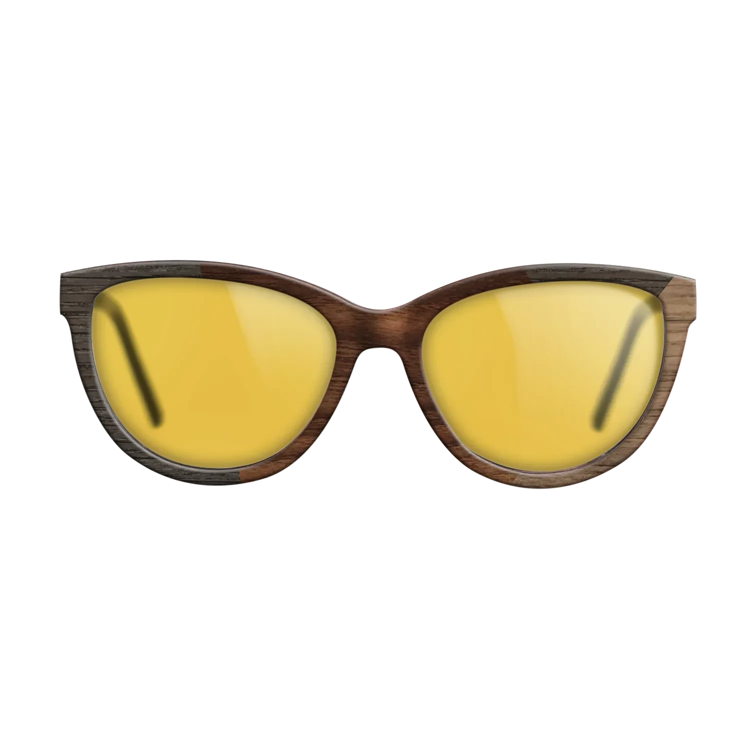 Walnut Claro Dark,Fumed Oak,Walnut: Straight Grain: Angle Cut - The Maiden - Cat - SIRIS wood optic