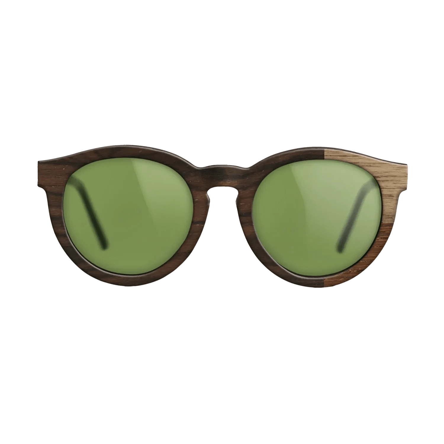 Wenge,Ziricote Dark Quartered,Louro Preto: Cubic Cuts - The Rebel - Round - SIRIS wood optic