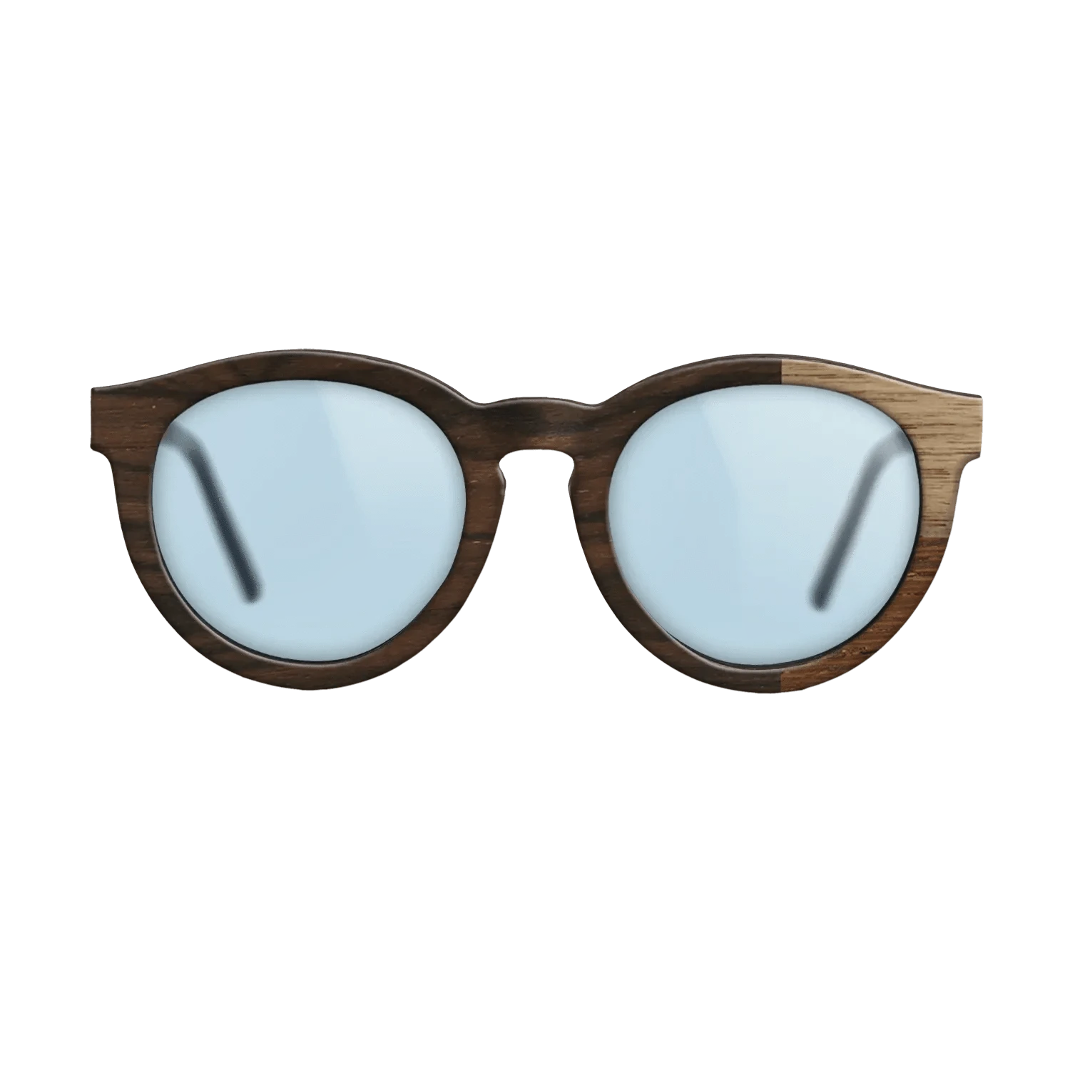 Wenge,Ziricote Dark Quartered,Louro Preto: Cubic Cuts - The Rebel - Round - SIRIS wood optic