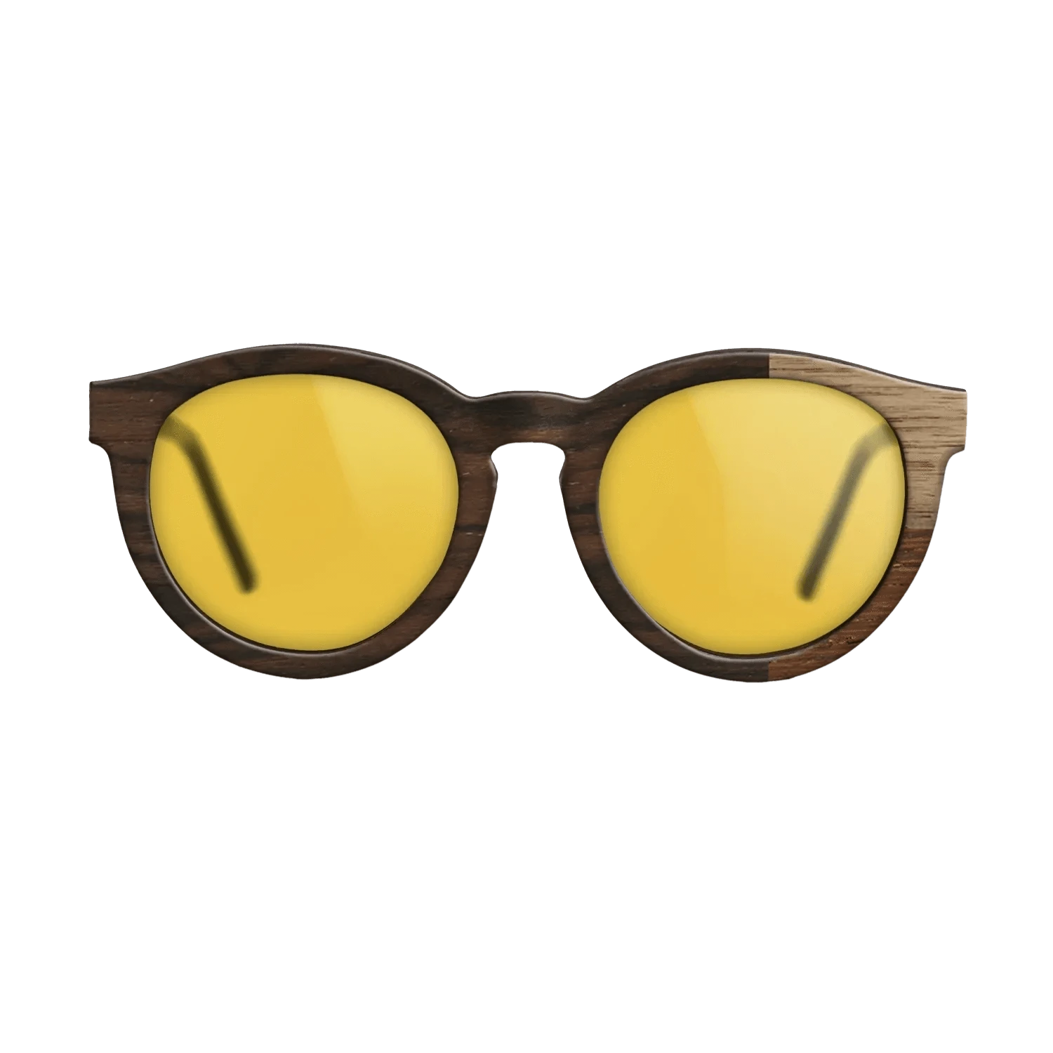 Wenge,Ziricote Dark Quartered,Louro Preto: Cubic Cuts - The Rebel - Round - SIRIS wood optic