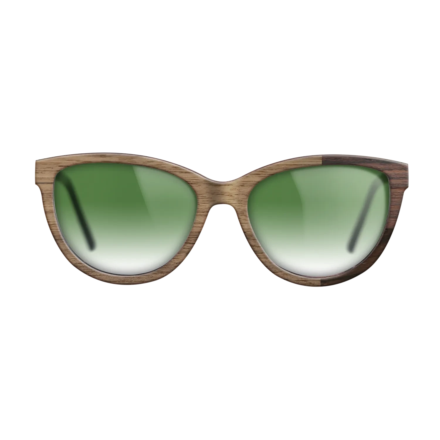 Ziricote Dark Quartered,Walnut: Straight Grain,Rosewood Reconstituted: Cubic Cuts - The Maiden - Cat - SIRIS wood optic