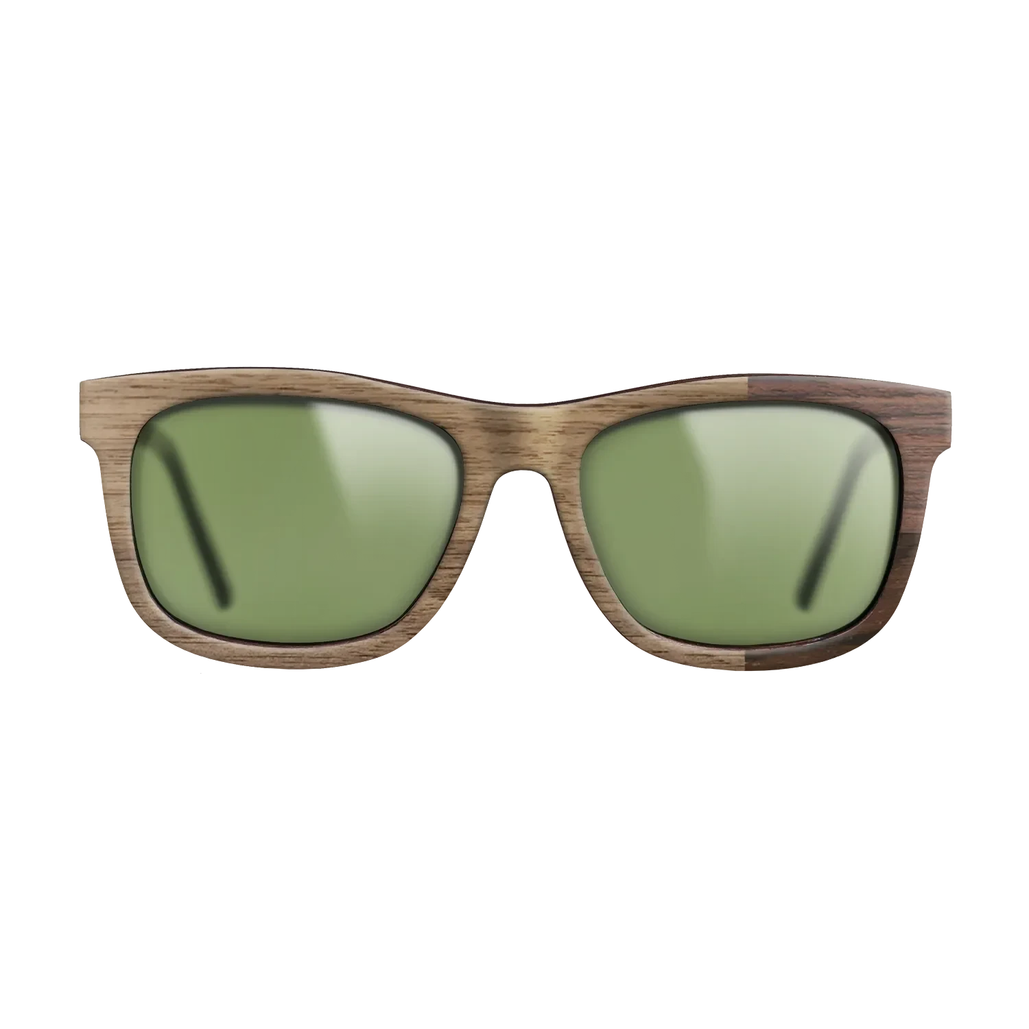 Ziricote Dark Quartered,Walnut: Straight Grain,Rosewood Reconstituted: Cubic Cuts - The Hero - Square - SIRIS wood optic