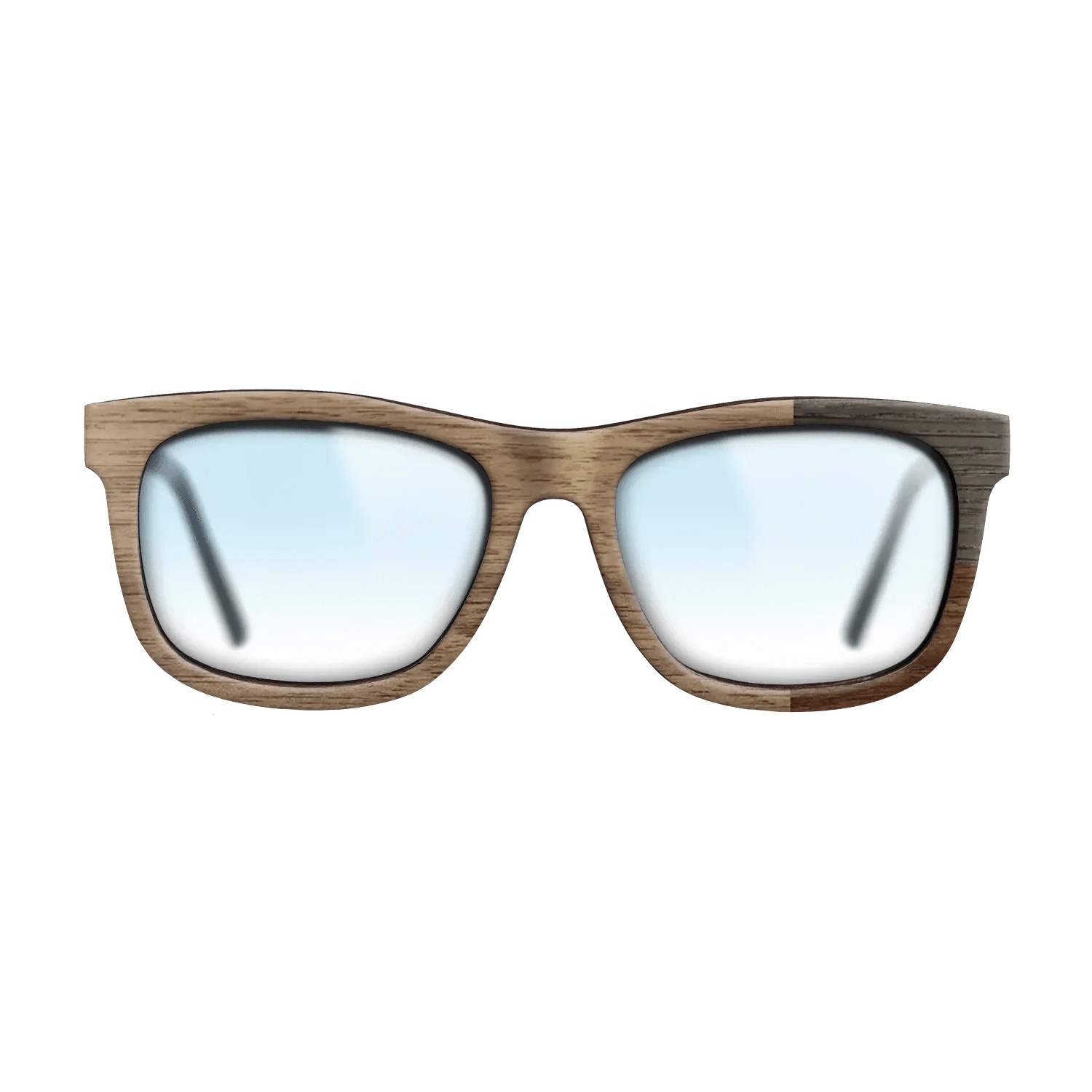 Walnut Claro Dark,Walnut: Straight Grain,Fumed Oak: Cubic Cuts - The Hero - Square - SIRIS wood optic