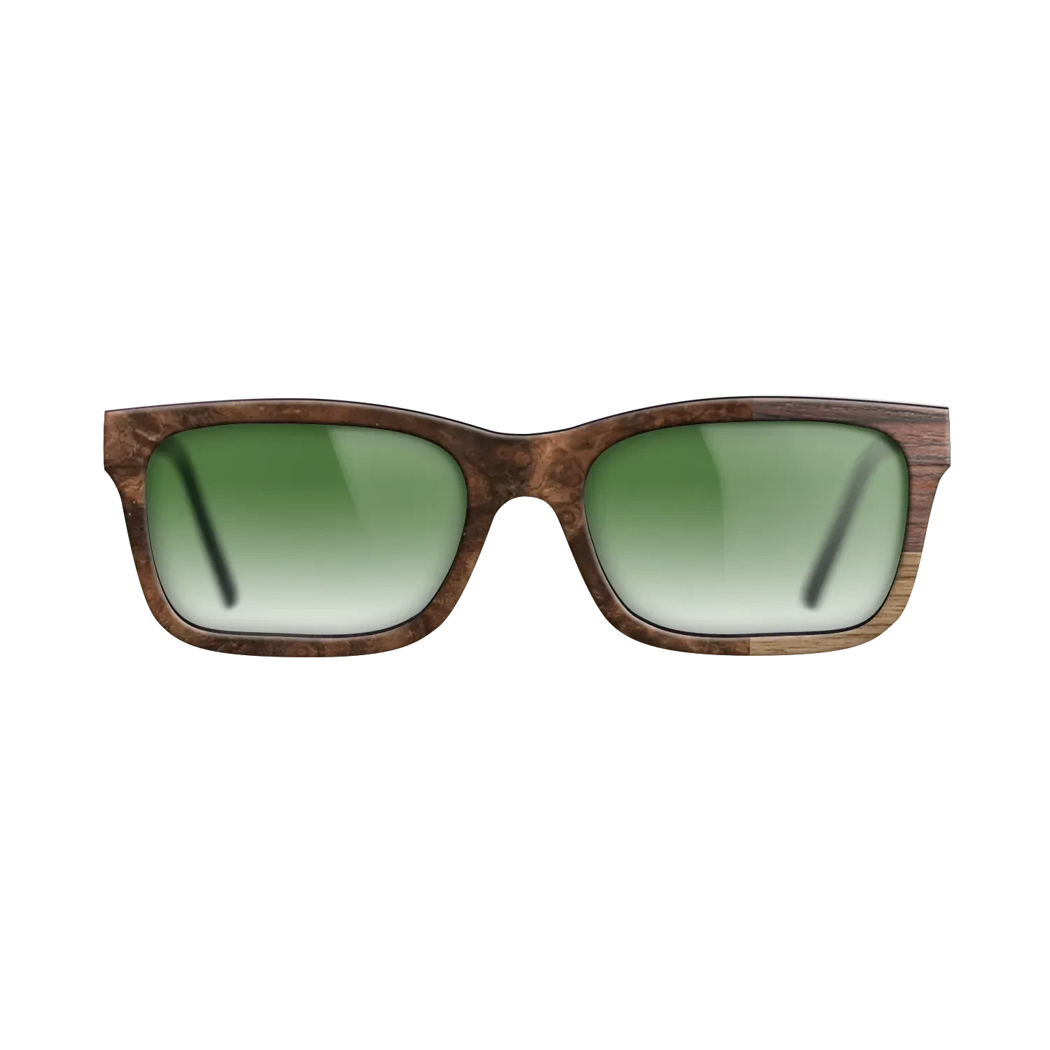 Olive Burl,Ziricote Dark Quartered,Rosewood Reconstituted: Cubic Cuts - The Sage - Rectangle - SIRIS wood optic