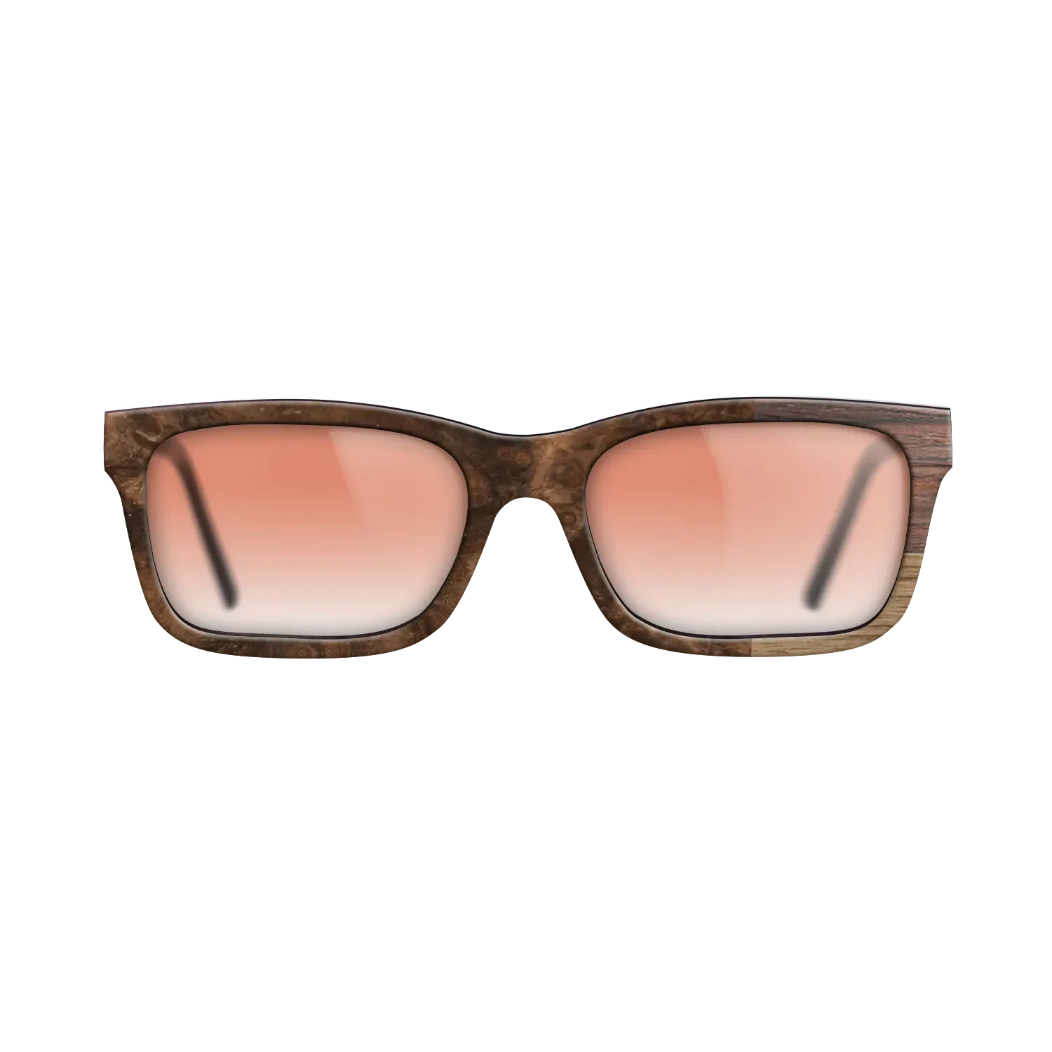 Olive Burl,Ziricote Dark Quartered,Rosewood Reconstituted: Cubic Cuts - The Sage - Rectangle - SIRIS wood optic