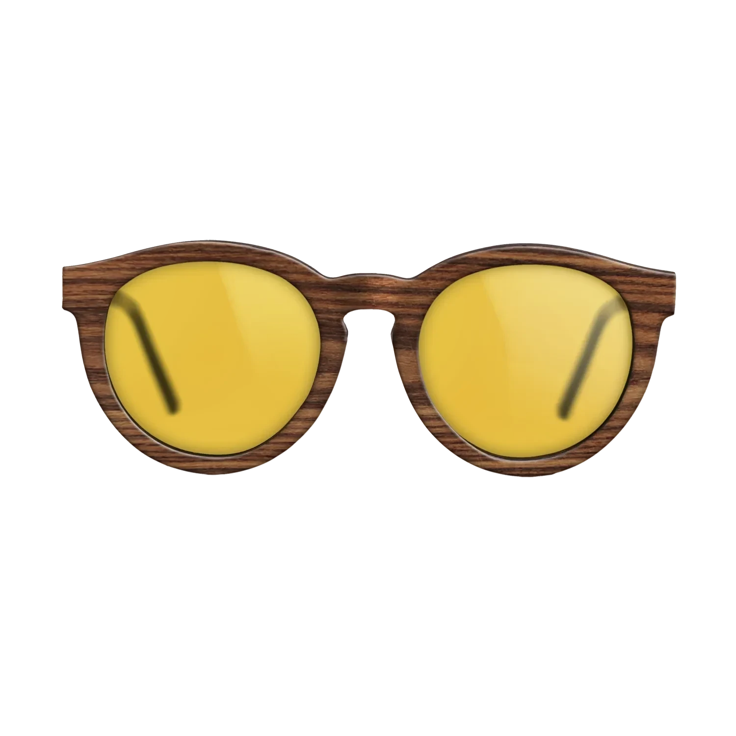 Wenge,Ziricote Dark Quartered,Ziricote Light Quartered: Patch - The Rebel - Round - SIRIS wood optic
