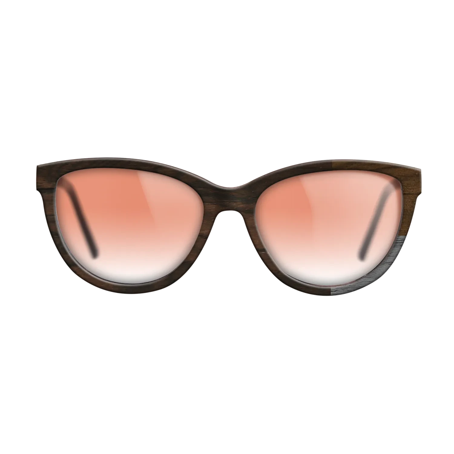 Poplar Dyed: Grey,Ziricote Light Quartered,Ziricote Dark Quartered: Cubic Cuts - The Maiden - Cat - SIRIS wood optic