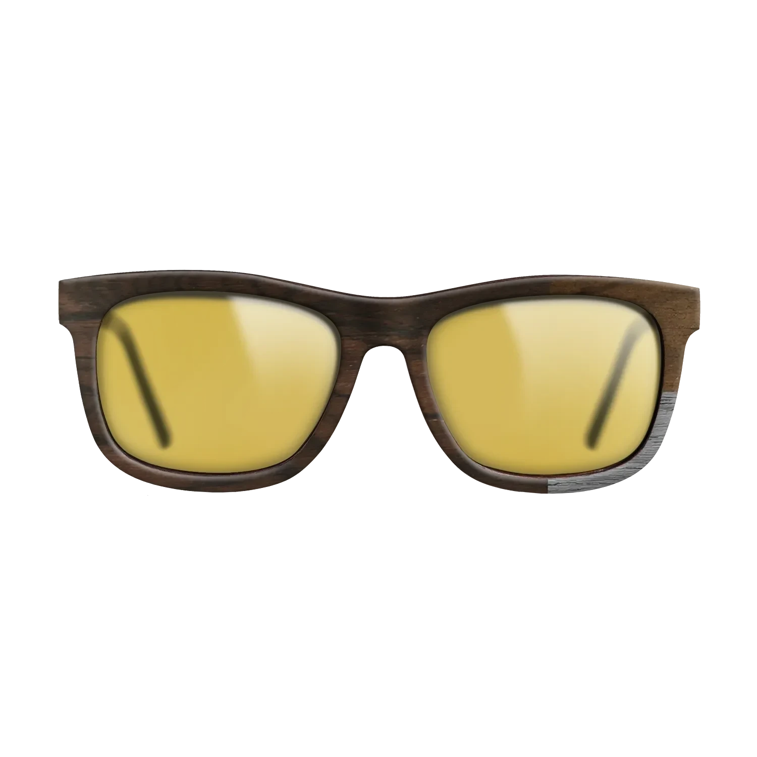 Poplar Dyed: Grey,Ziricote Light Quartered,Ziricote Dark Quartered: Cubic Cuts - The Hero - Square - SIRIS wood optic