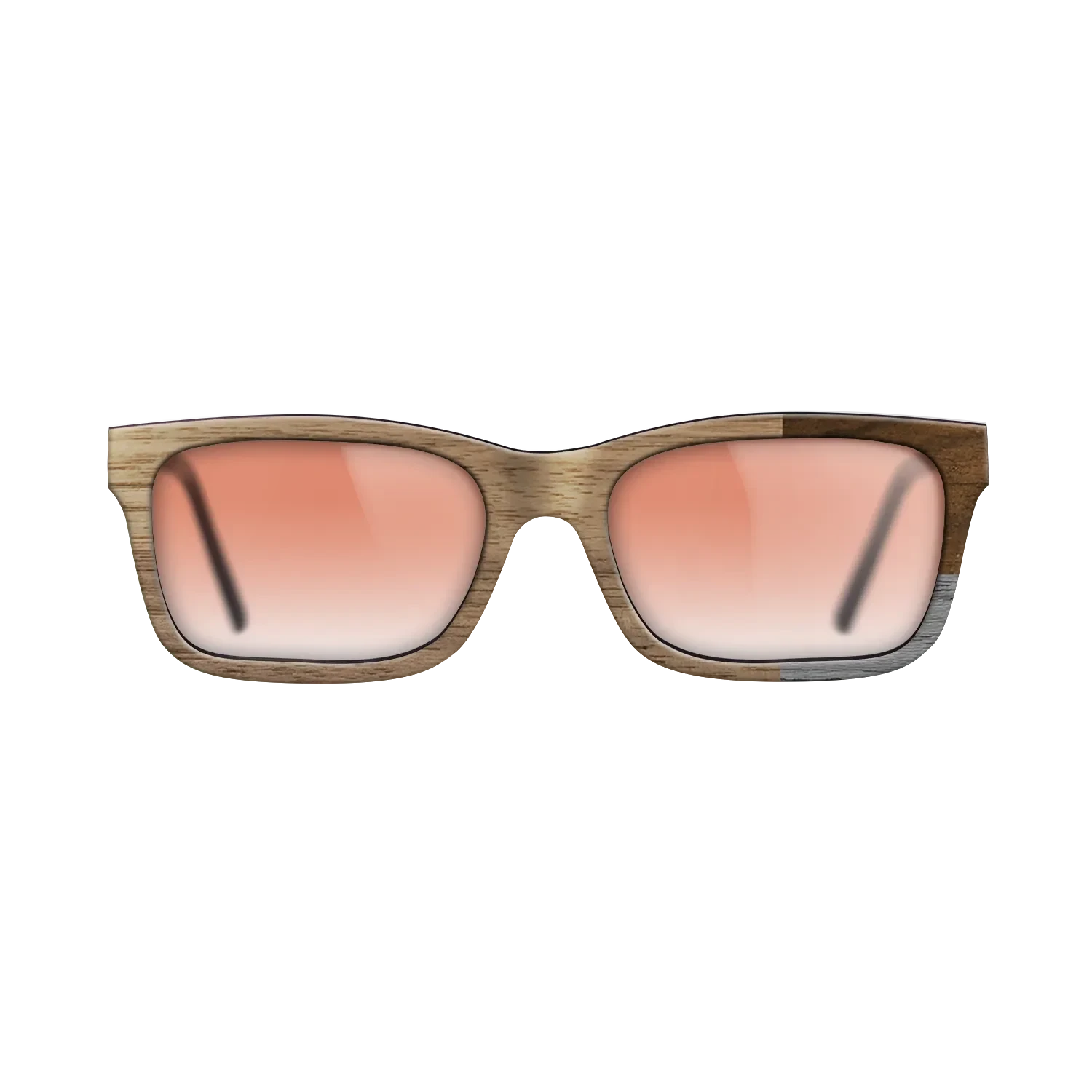 Poplar Dyed: Grey,Walnut: Straight Grain,Ziricote Dark Quartered: Cubic Cuts - The Sage - Rectangle - SIRIS wood optic