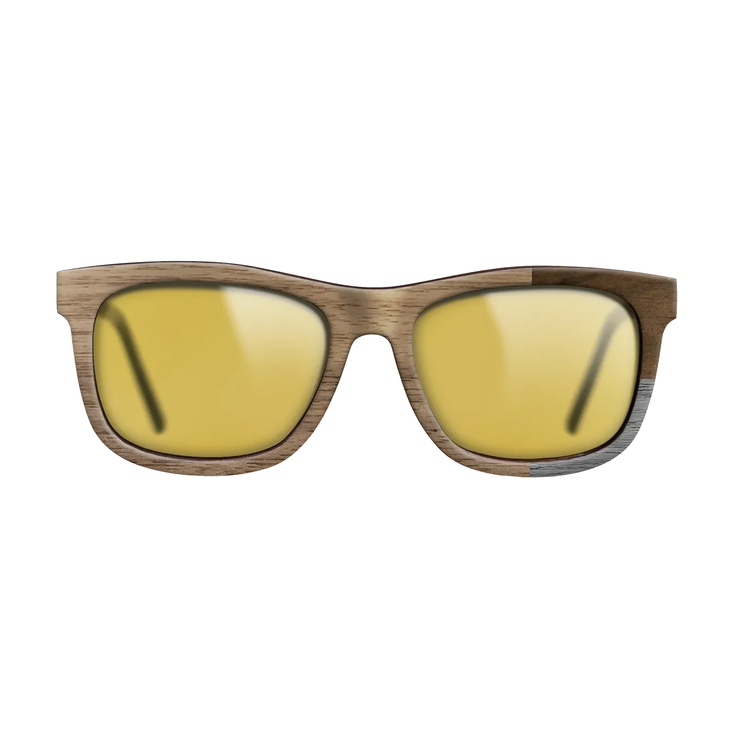 Poplar Dyed: Grey,Walnut: Straight Grain,Ziricote Dark Quartered: Cubic Cuts - The Hero - Square - SIRIS wood optic