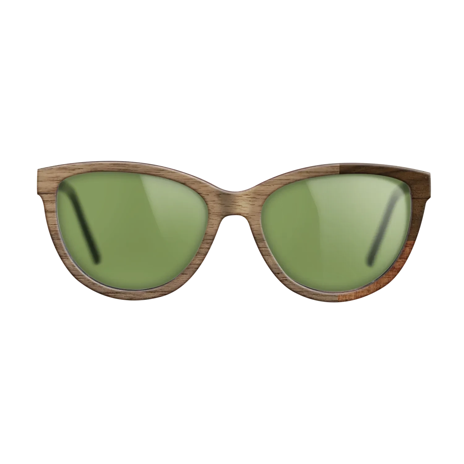 Koa,Walnut: Straight Grain,Ziricote Dark Quartered: Cubic Cuts - The Maiden - Cat - SIRIS wood optic