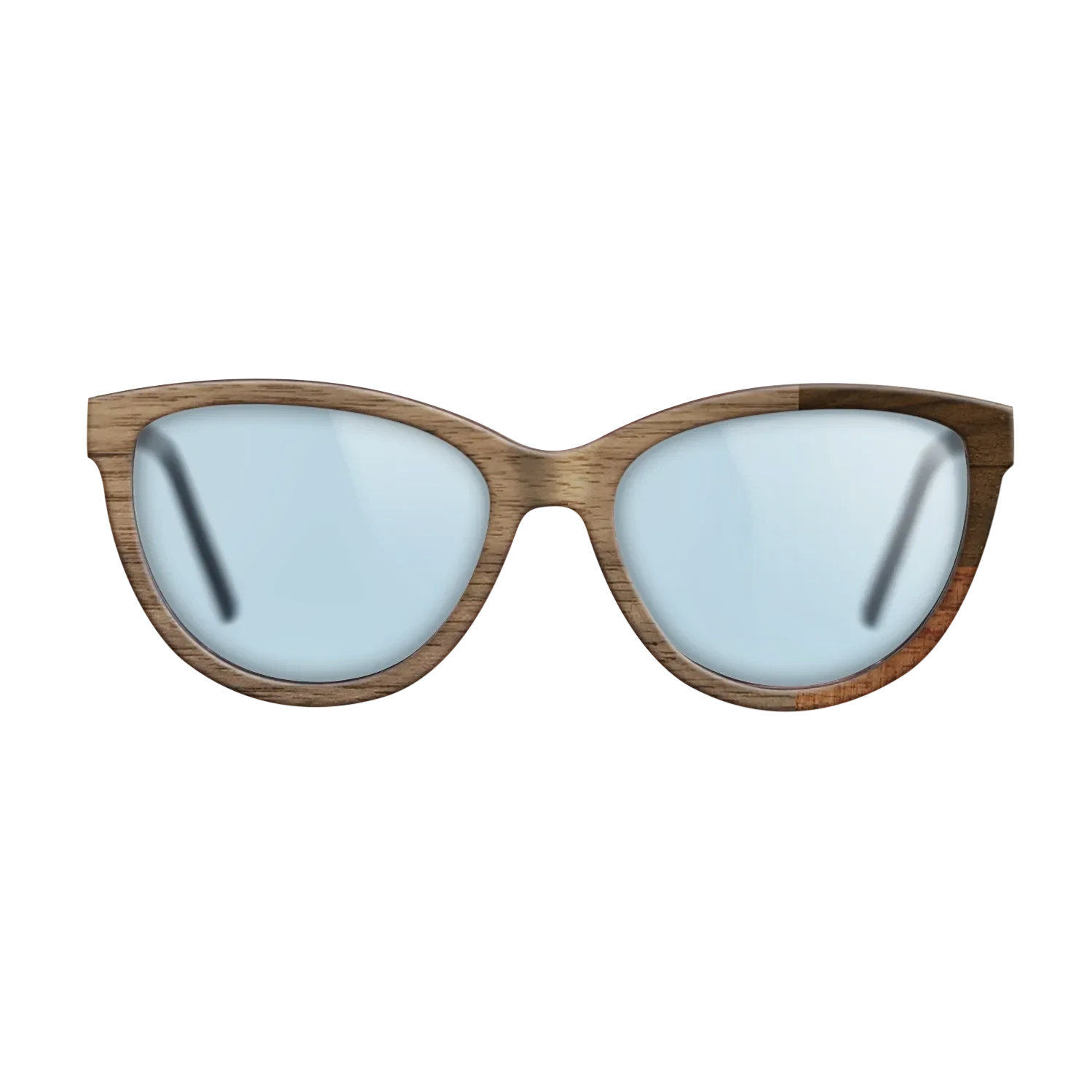 Koa,Walnut: Straight Grain,Ziricote Dark Quartered: Cubic Cuts - The Maiden - Cat - SIRIS wood optic