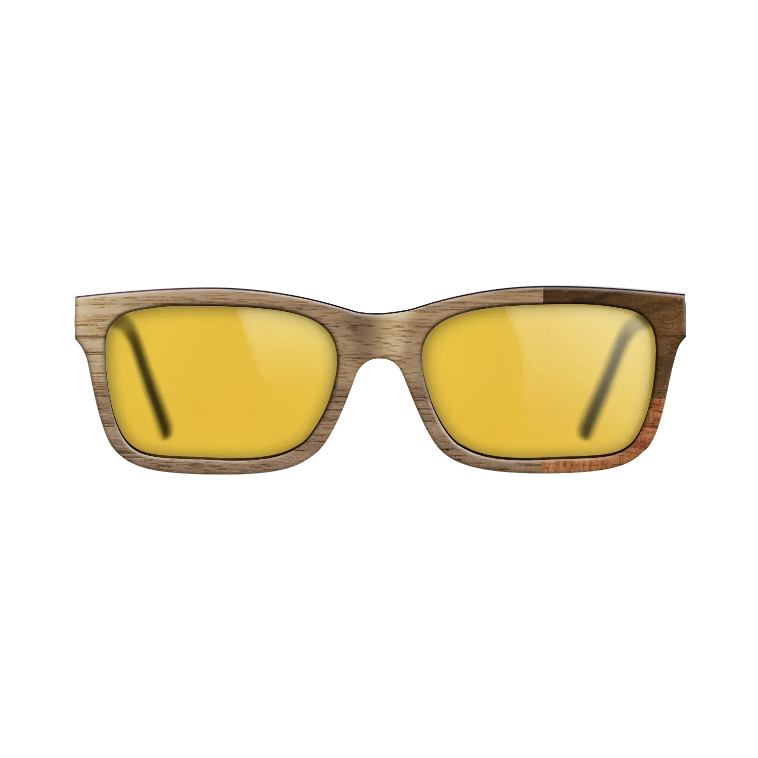 Koa,Walnut: Straight Grain,Ziricote Dark Quartered: Cubic Cuts - The Sage - Rectangle - SIRIS wood optic