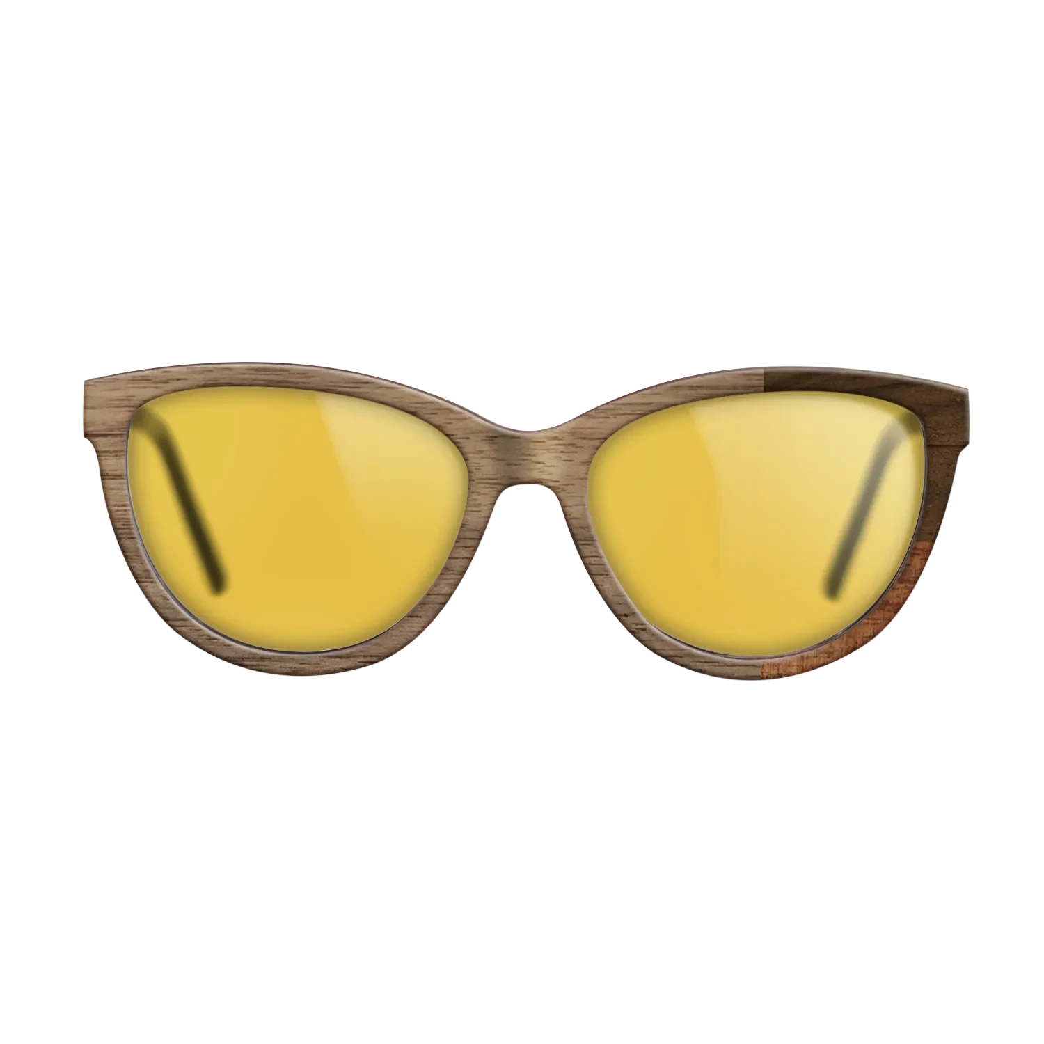 Koa,Walnut: Straight Grain,Ziricote Dark Quartered: Cubic Cuts - The Maiden - Cat - SIRIS wood optic