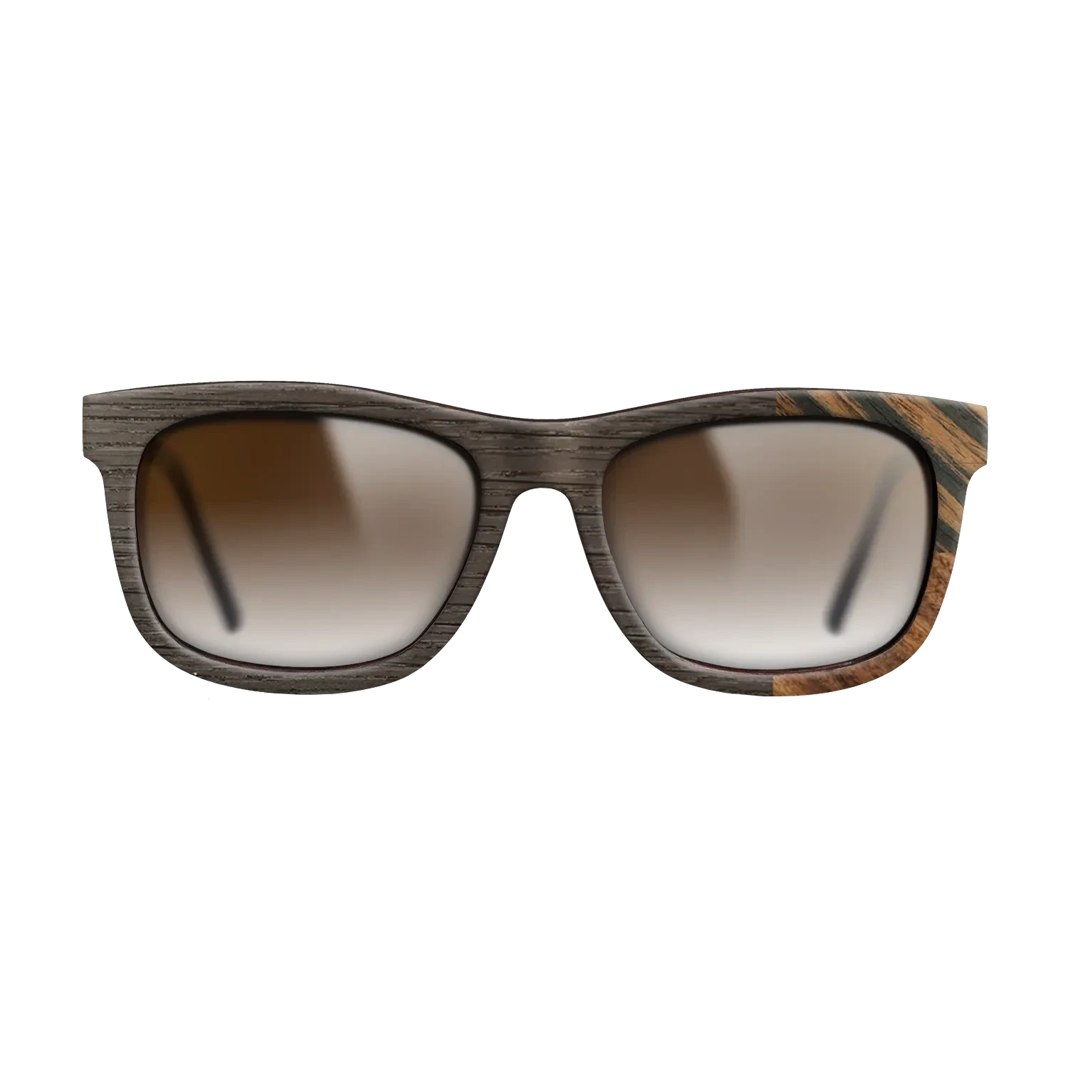 Santos Rosewood Dark,Fumed Oak,Italian Ebony: Cubic Cuts - The Hero - Square - SIRIS wood optic