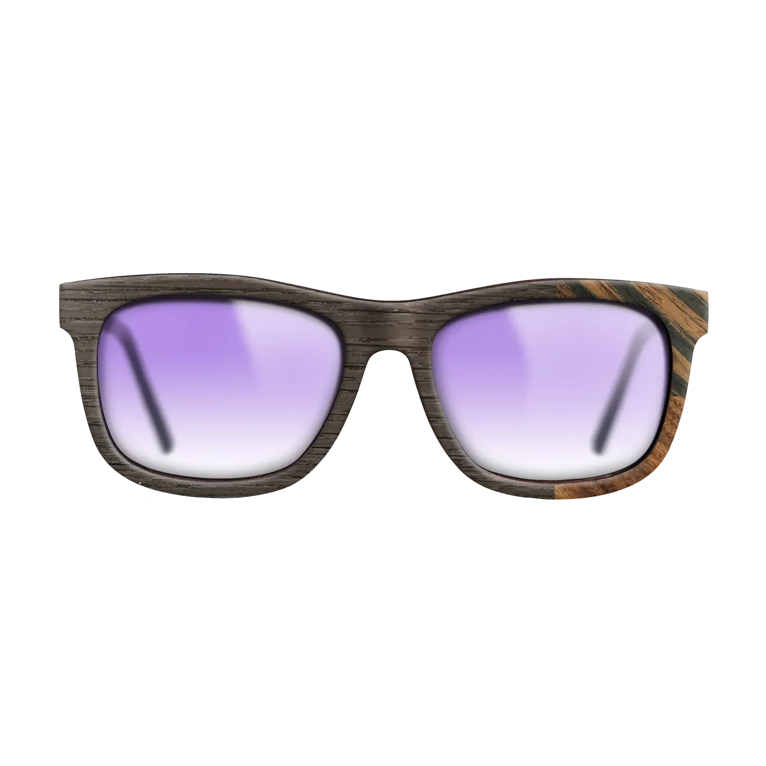 Santos Rosewood Dark,Fumed Oak,Italian Ebony: Cubic Cuts - The Hero - Square - SIRIS wood optic